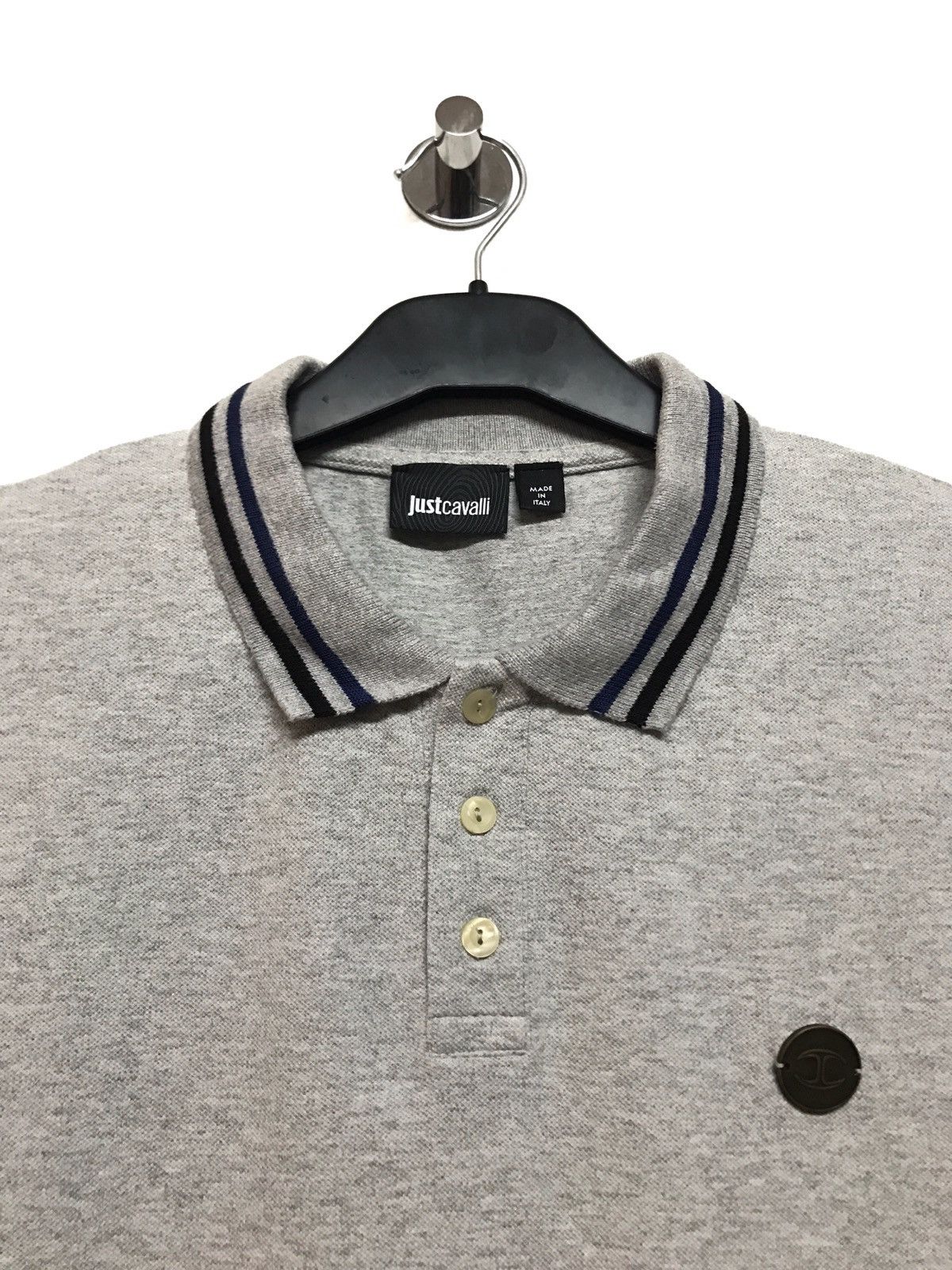 Just Cavalli SS12 Copper Logo Classic Polo Size US M / EU 48-50 / 2 - 4 Thumbnail
