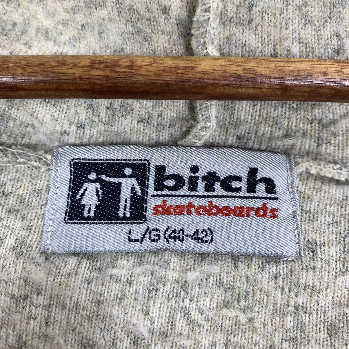 Vintage Vintage Bitch Skateboard Fleece Hoodie Pullover Size US L / EU 52-54 / 3 - 6 Thumbnail