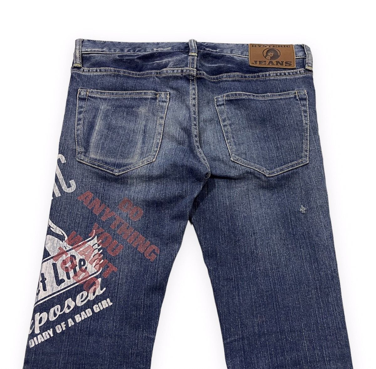 Hysteric Glamour 06SS Exposed Printed Skinny Denim Size 32" / US 10 / IT 46 - 4 Thumbnail