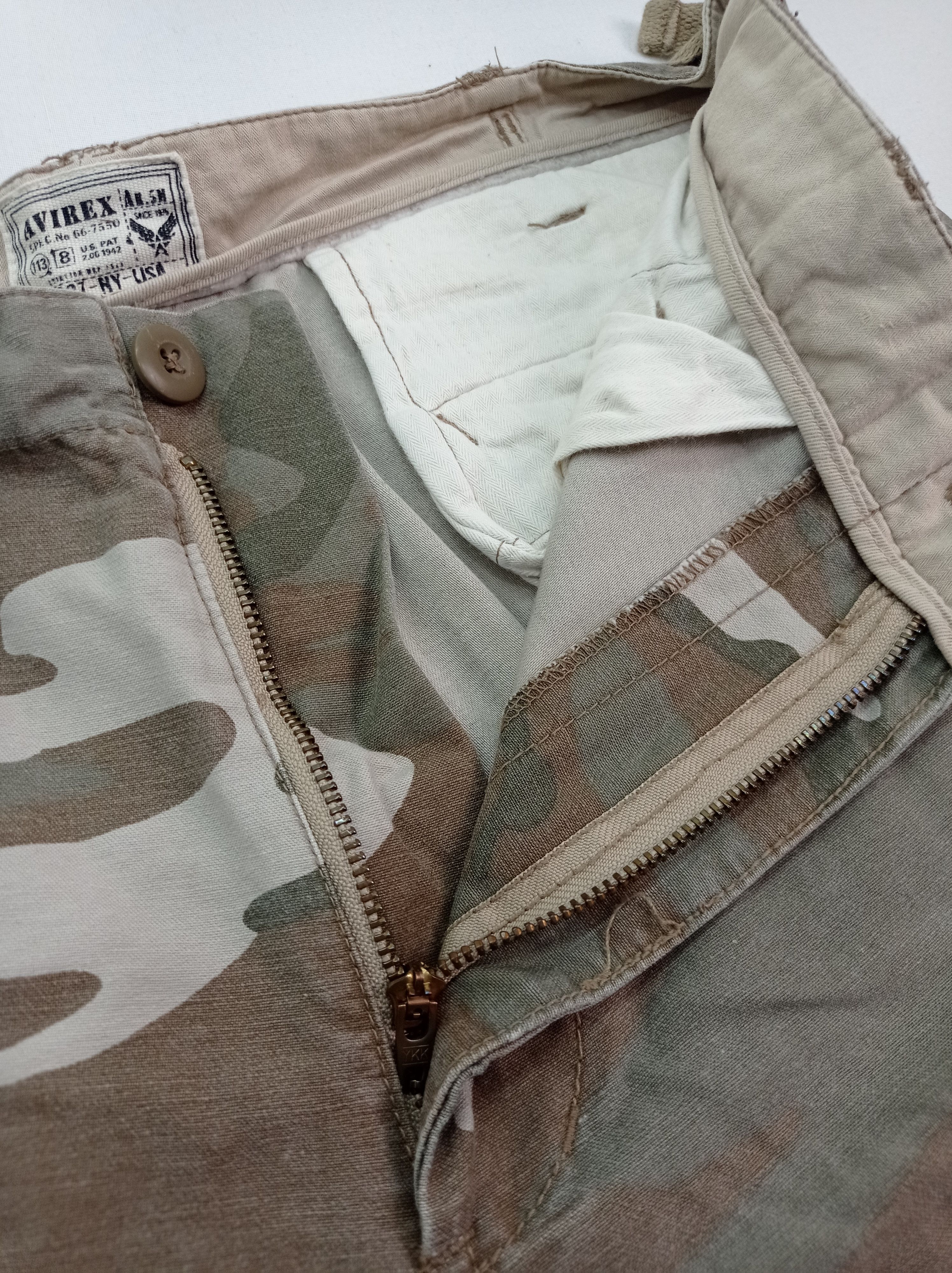 Avirex Vintage Avirex Camo Cargo Pants Size US 34 / EU 50 - 4 Thumbnail