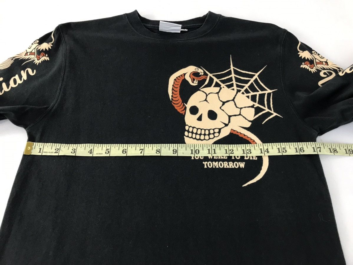 Japanese Brand Unshakable Guardian Japanese Printed Skull X Dragon T.Shirt Size US S / EU 44-46 / 1 - 11 Thumbnail