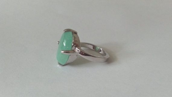Jewelry Jade Ring - Size 6.5 Size ONE SIZE - 2 Thumbnail