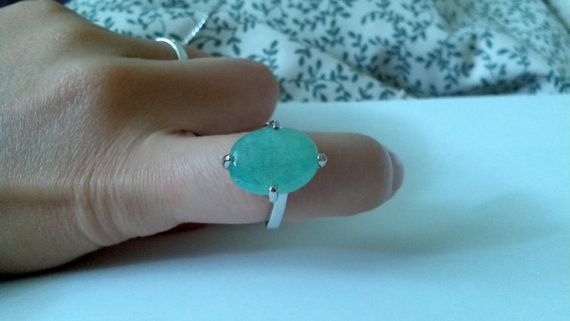 Jewelry Jade Ring - Size 6.5 Size ONE SIZE - 4 Thumbnail