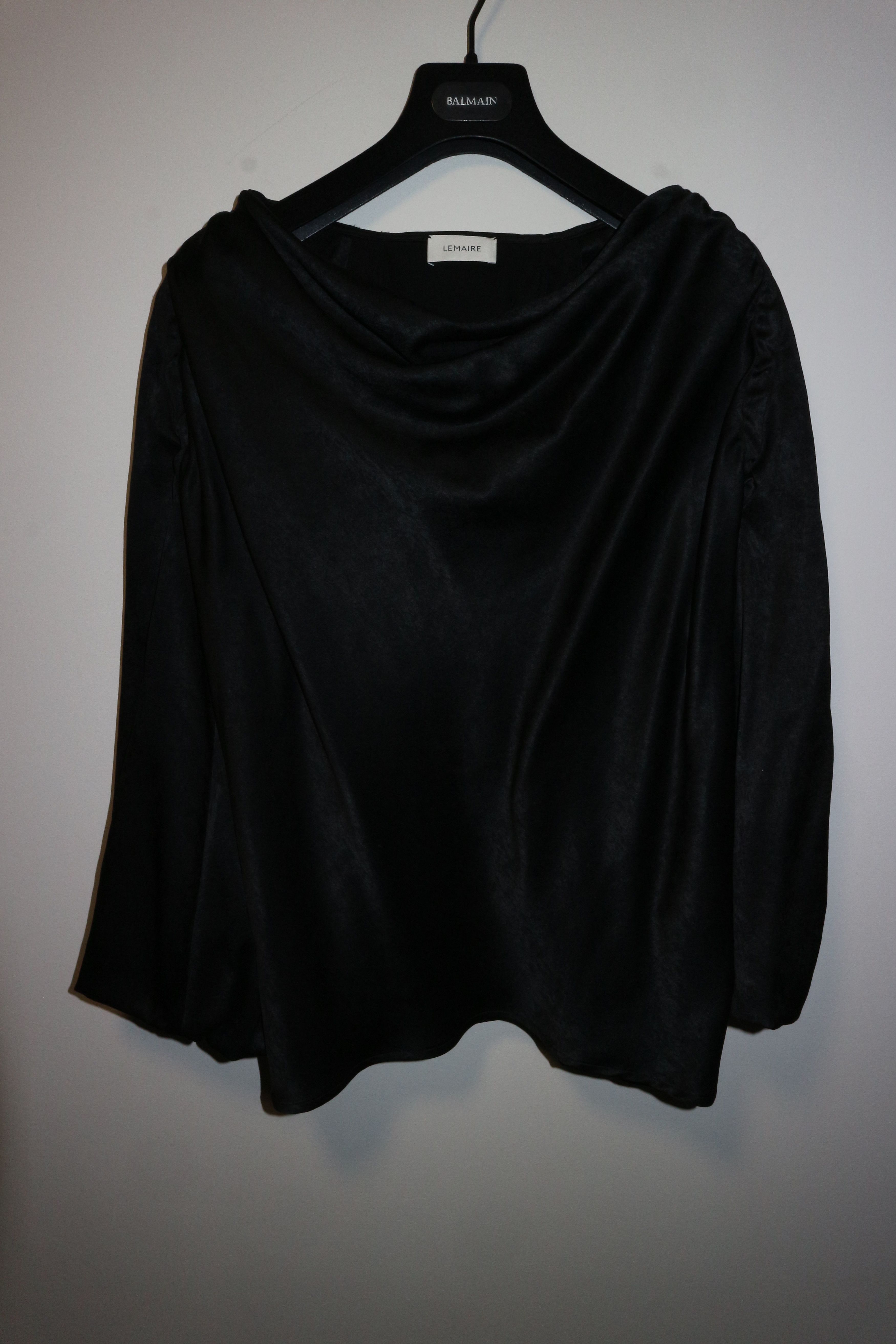 Lemaire Black velvet top Size M / US 6-8 / IT 42-44 - 1 Thumbnail