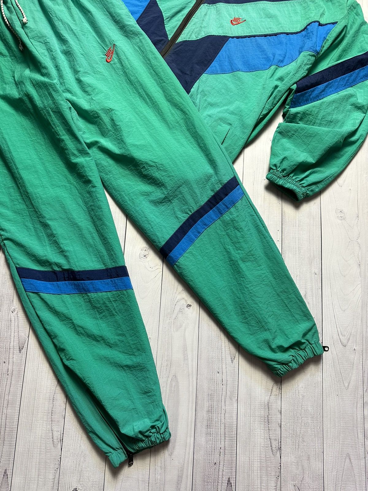 Nike × Vintage Vintage Nike track suit size XXL logo green Size US XXL / EU 58 / 5 - 3 Thumbnail