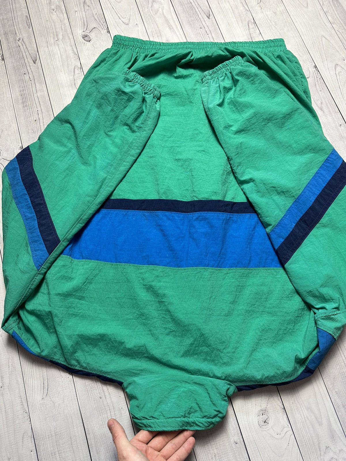 Nike × Vintage Vintage Nike track suit size XXL logo green Size US XXL / EU 58 / 5 - 8 Thumbnail