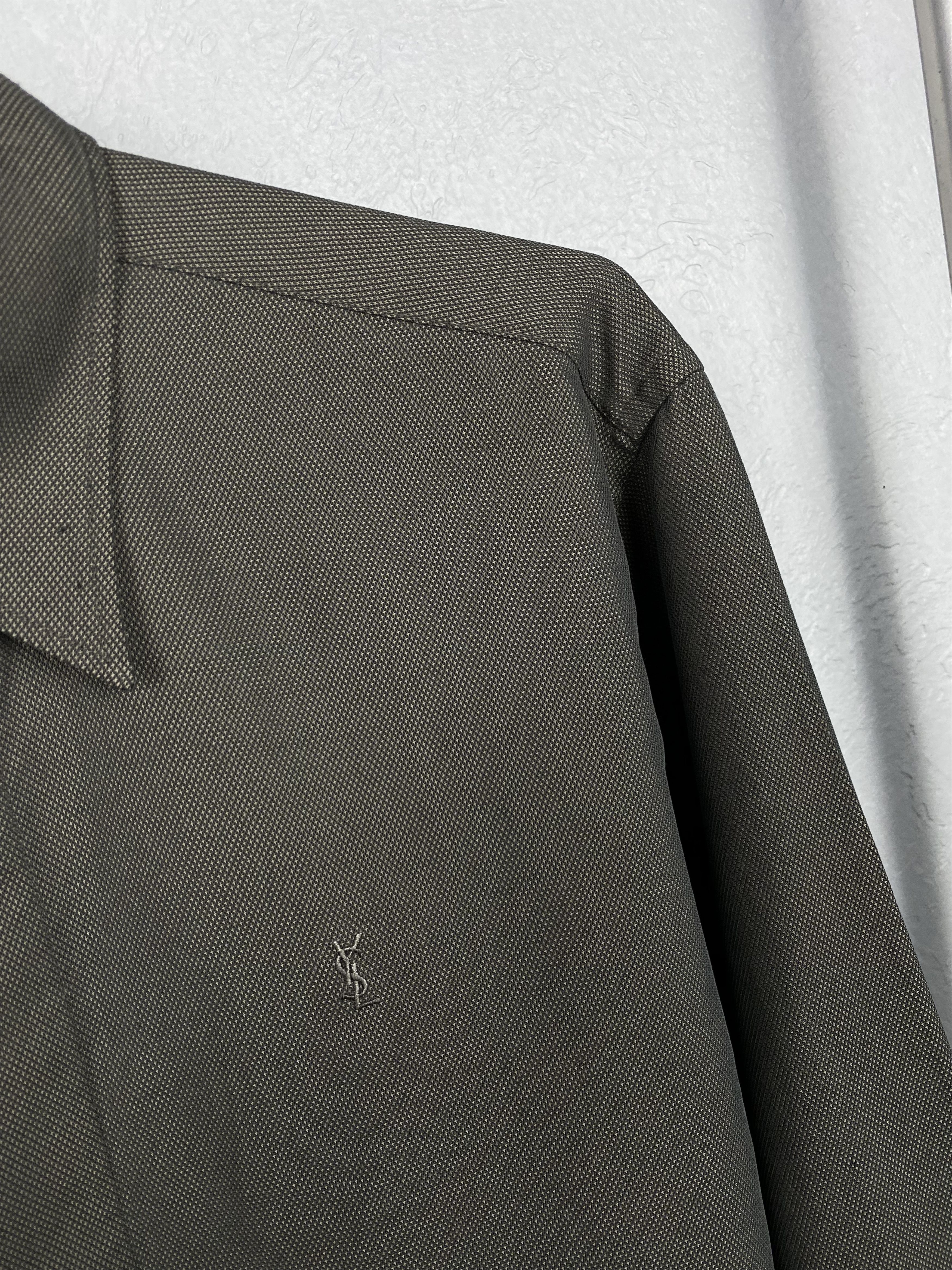 Yves Saint Laurent Yves Saint Laurent YSL Mens Long Sleeve Shirt Size US L / EU 52-54 / 3 - 3 Thumbnail