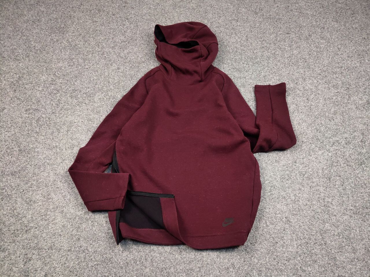 Nike Nike Tech Fleece Funnel Neck Ninja Red Hoodie Size US S / EU 44-46 / 1 - 2 Thumbnail