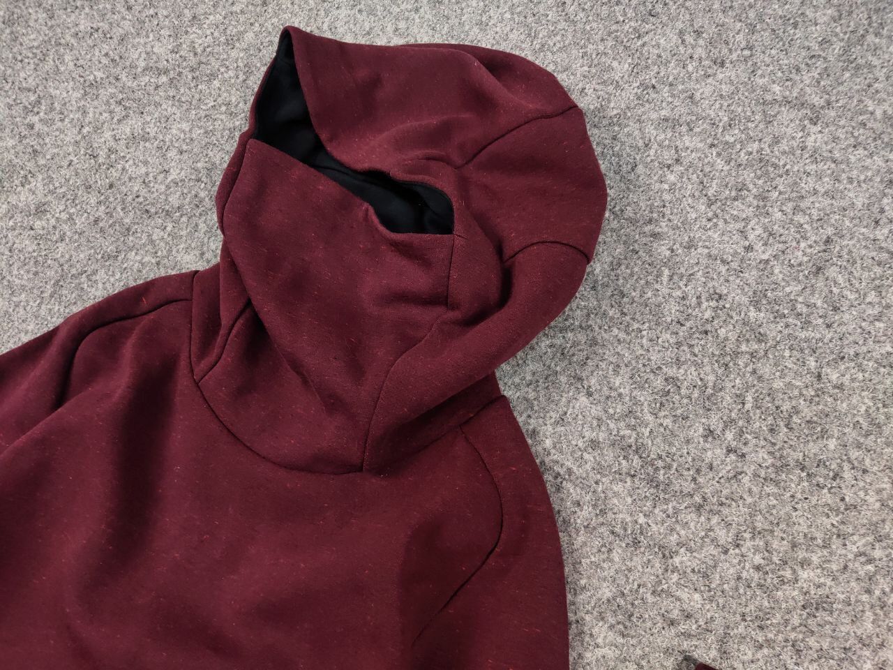 Nike Nike Tech Fleece Funnel Neck Ninja Red Hoodie Size US S / EU 44-46 / 1 - 4 Thumbnail