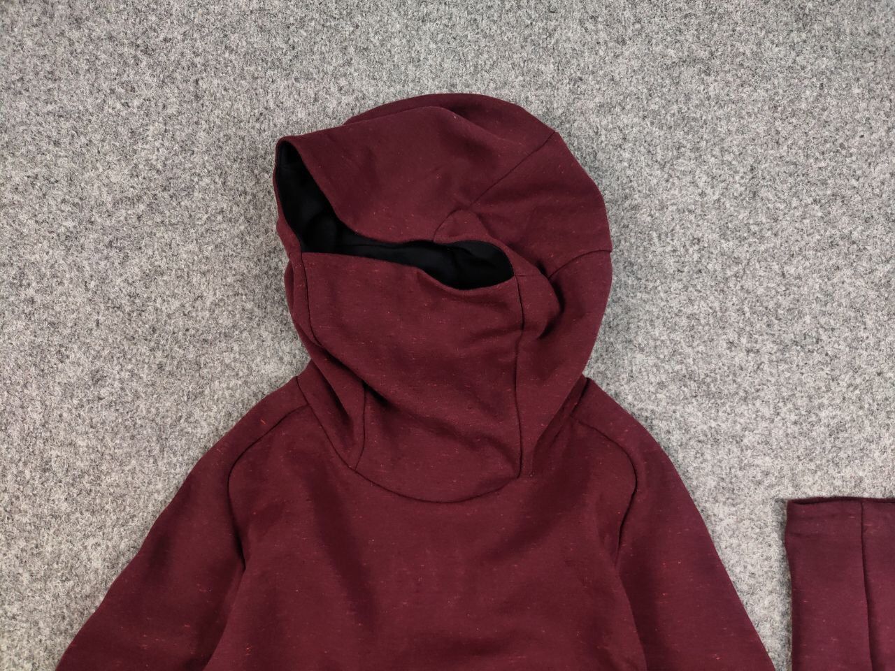 Nike Nike Tech Fleece Funnel Neck Ninja Red Hoodie Size US S / EU 44-46 / 1 - 9 Thumbnail
