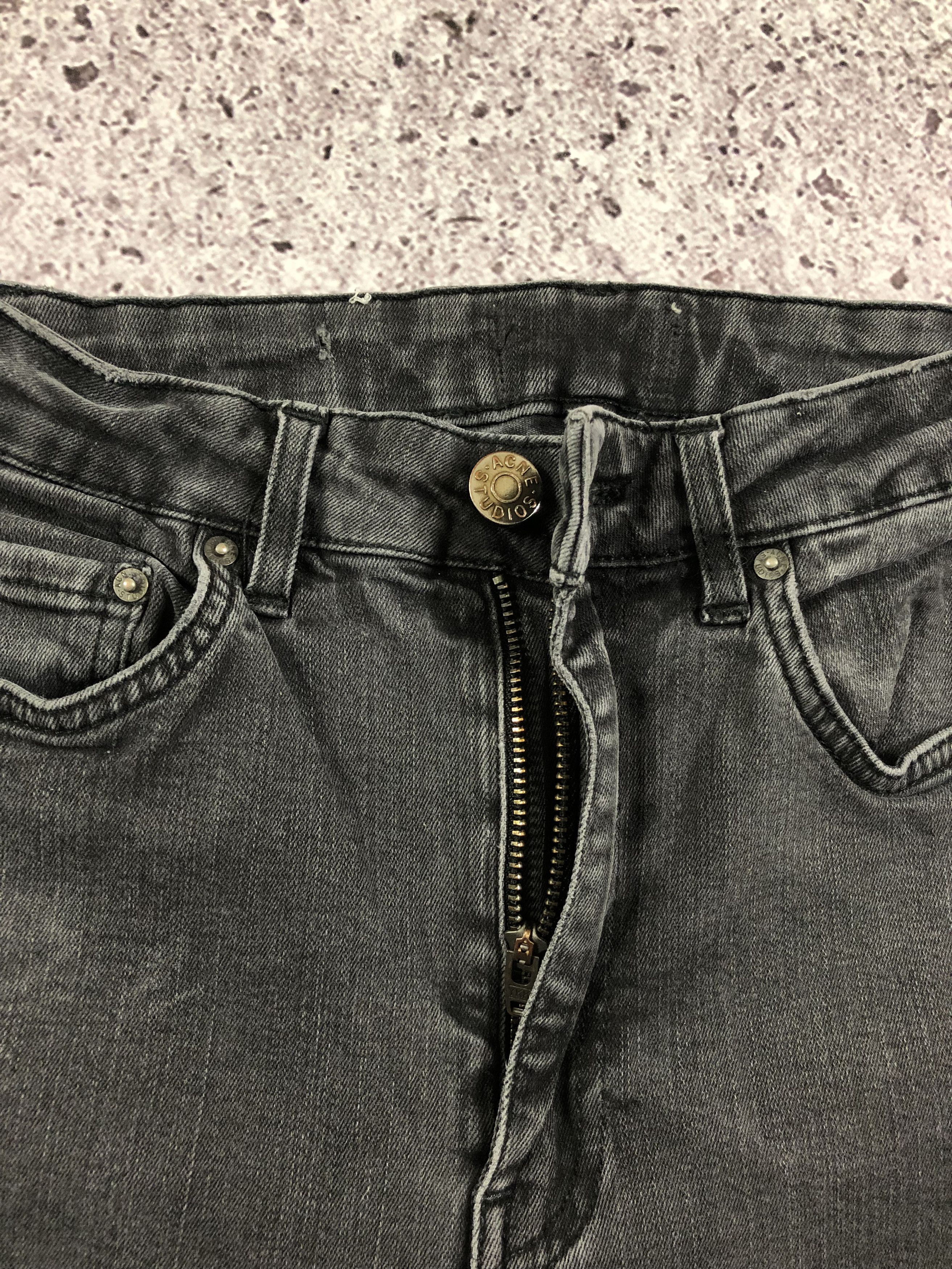 Acne Studios Acne Studios jeans denim skinny pin used black Size US 29 - 7 Thumbnail