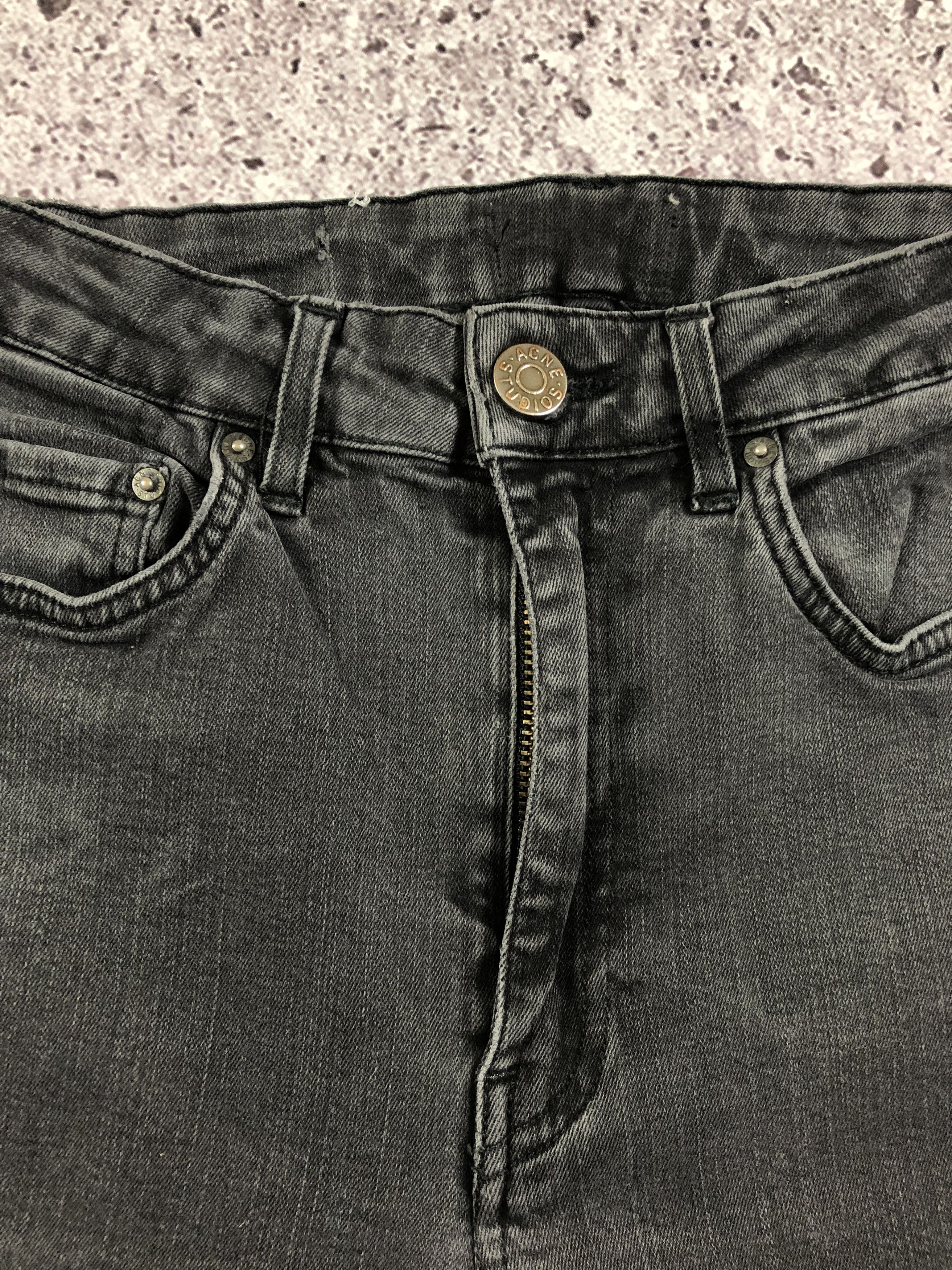 Acne Studios Acne Studios jeans denim skinny pin used black Size US 29 - 6 Thumbnail