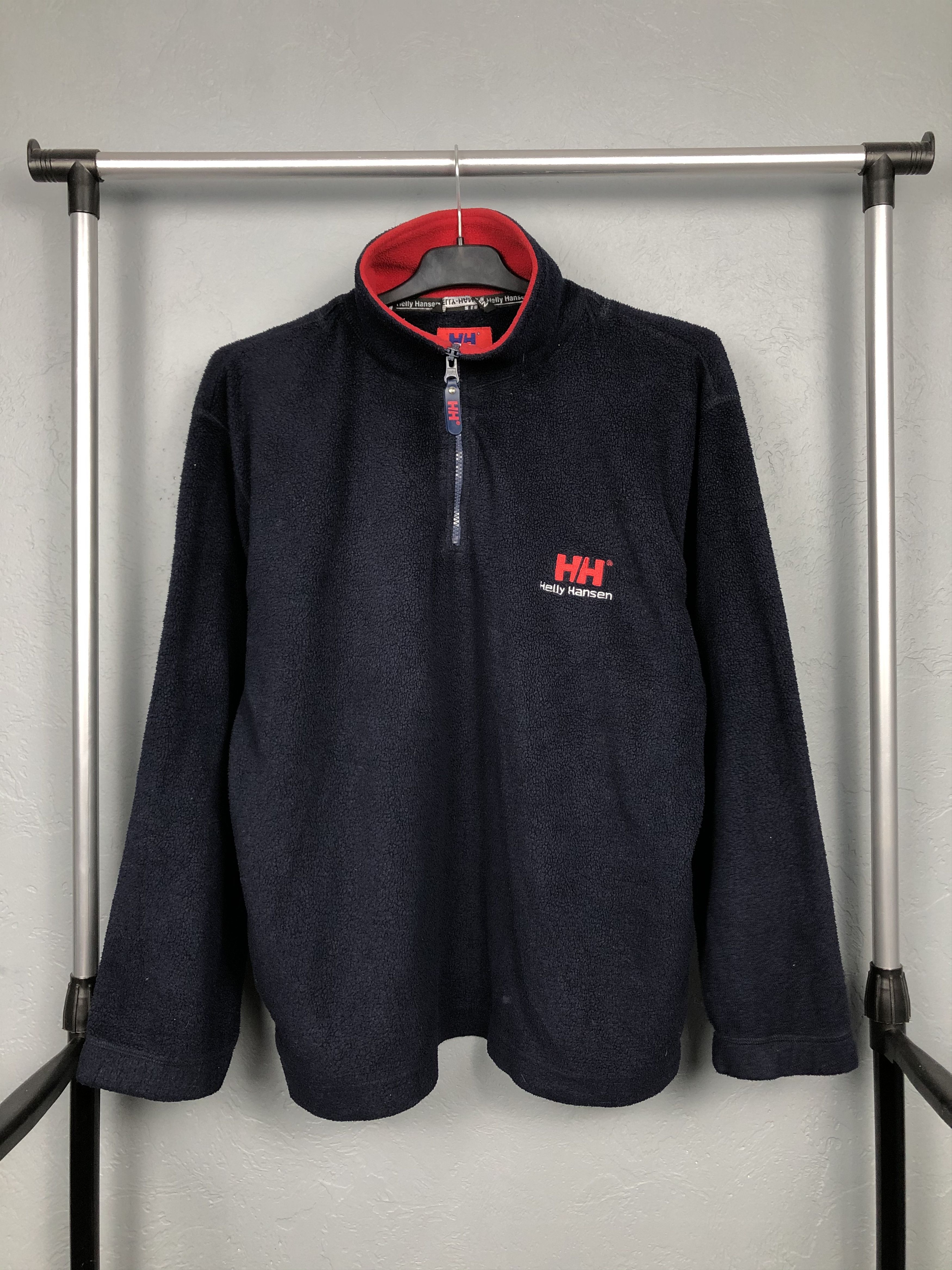 Helly Hansen Helly Hansen Vintage Mens 1\4 Zip Fleece Jacket Size US L / EU 52-54 / 3 - 1 Thumbnail