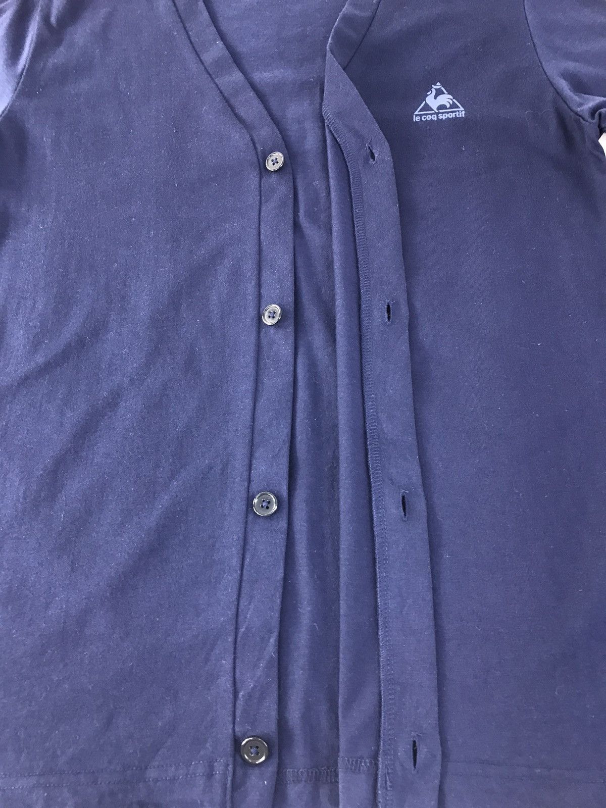 Japanese Brand × Le Coq Sportif Vintage LecoqSportif Button Up Long Sleeve Style Size US M / EU 48-50 / 2 - 7 Thumbnail