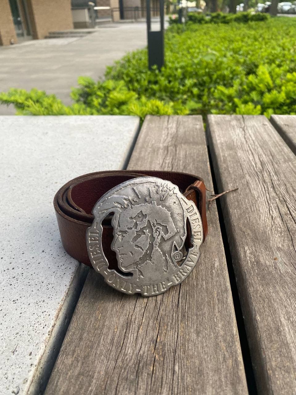 Diesel × Streetwear × Vintage Vintage leather belt Diesel rare