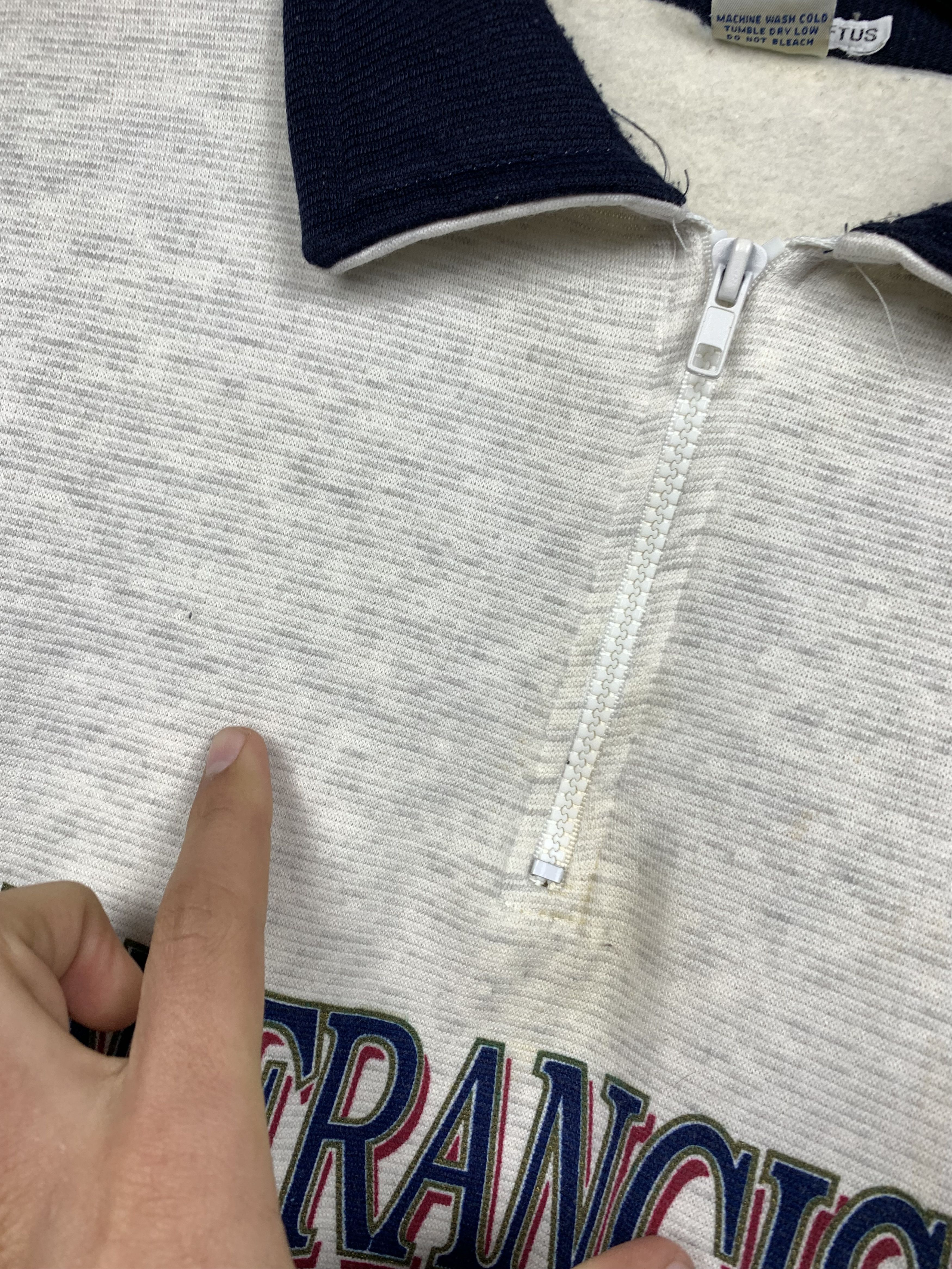 Vintage Vintage 1995 San Francisco Sweatshirt Size US XL / EU 56 / 4 - 3 Thumbnail