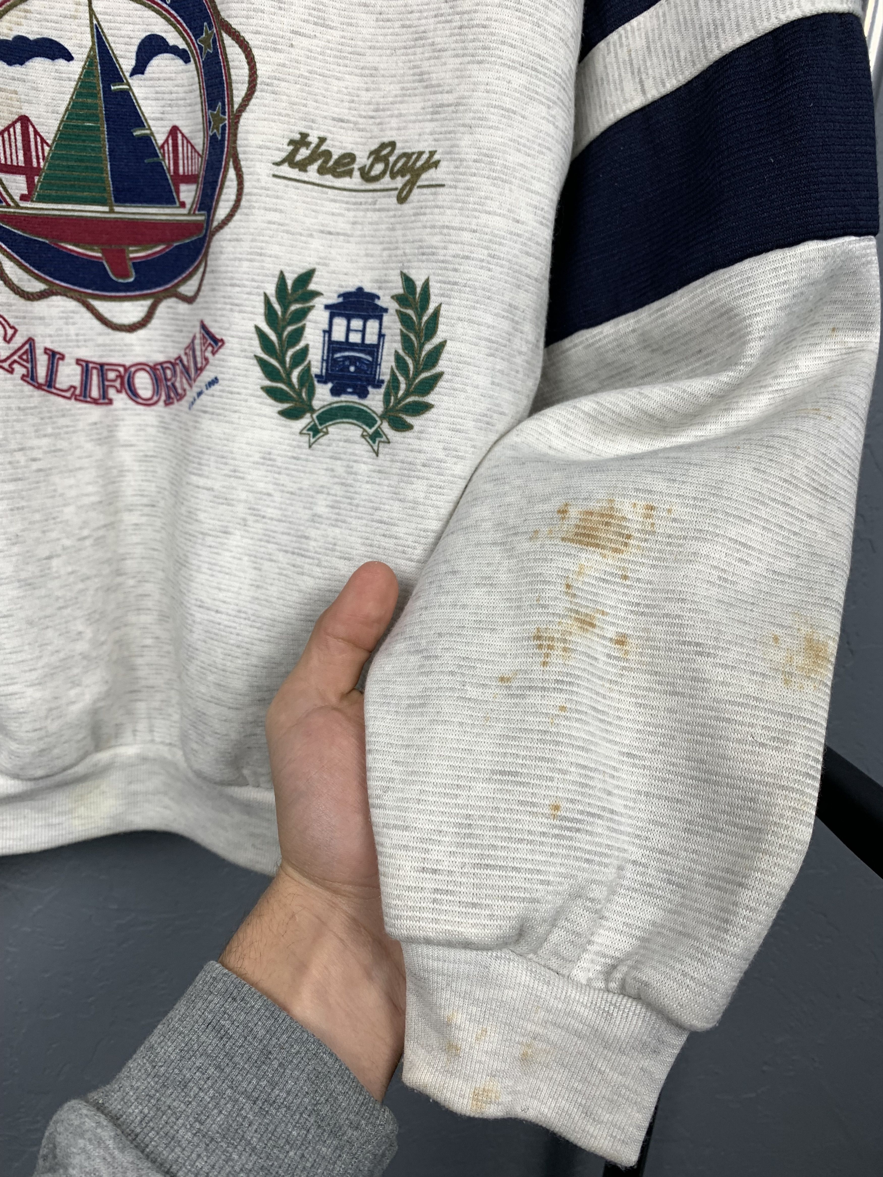 Vintage Vintage 1995 San Francisco Sweatshirt Size US XL / EU 56 / 4 - 5 Thumbnail