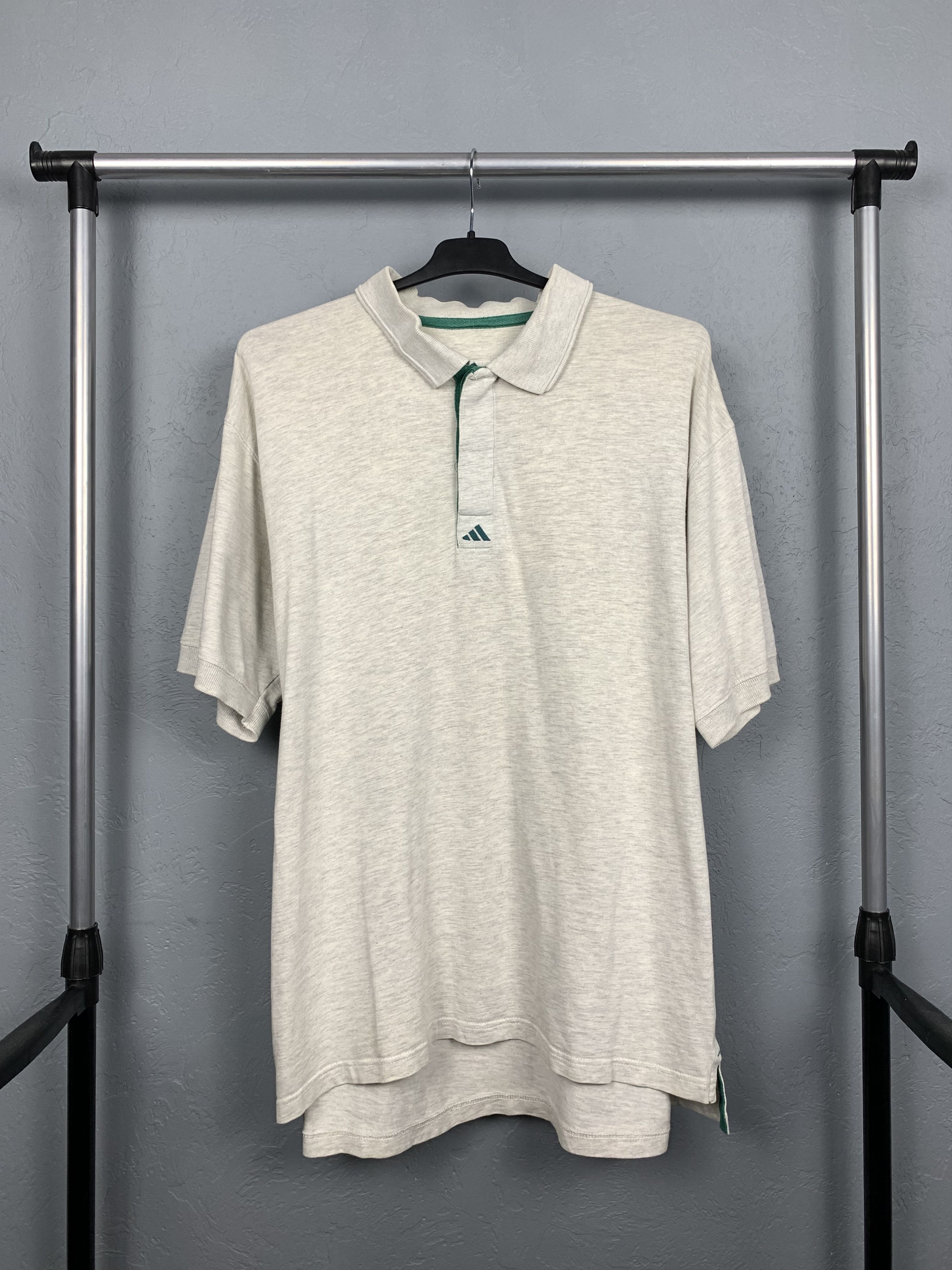 Adidas × Vintage Vintage Adidas Equipment Mens Polo Shirt Size US L / EU 52-54 / 3 - 1 Thumbnail