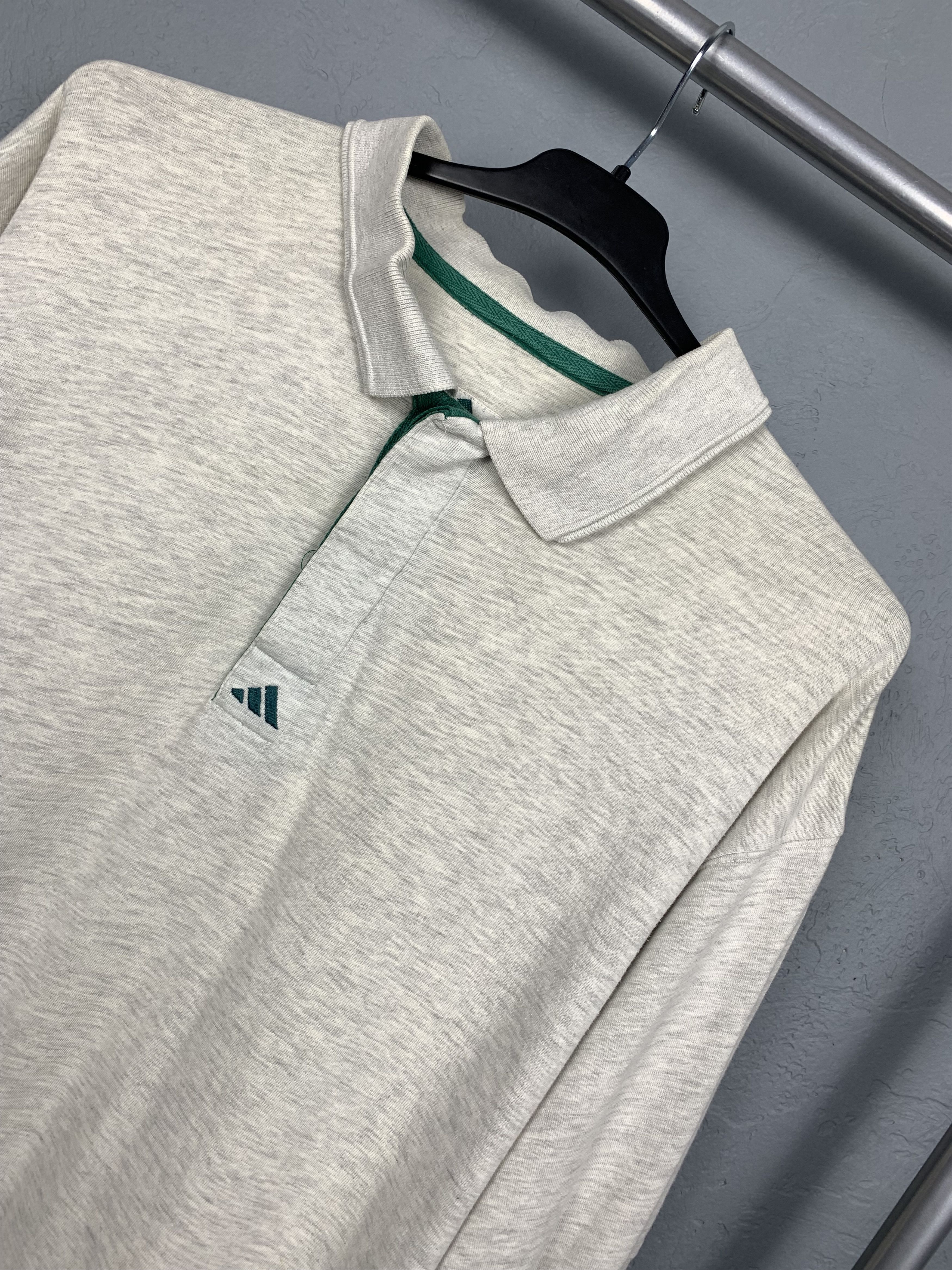 Adidas × Vintage Vintage Adidas Equipment Mens Polo Shirt Size US L / EU 52-54 / 3 - 2 Thumbnail