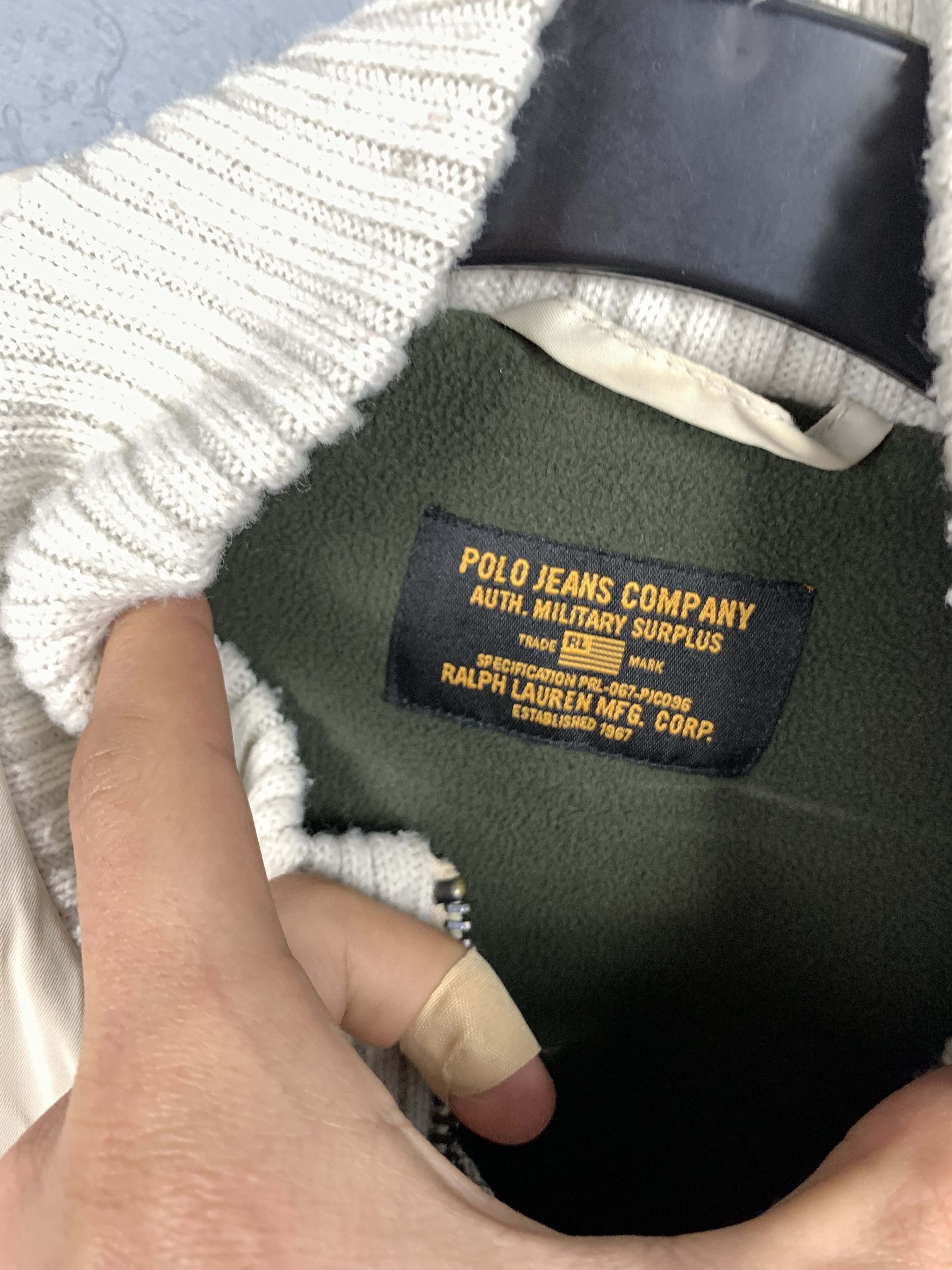 Lauren Ralph Lauren Polo Ralph Lauren Jeans Co. Vintage Military Mens Jacket Size US L / EU 52-54 / 3 - 4 Thumbnail