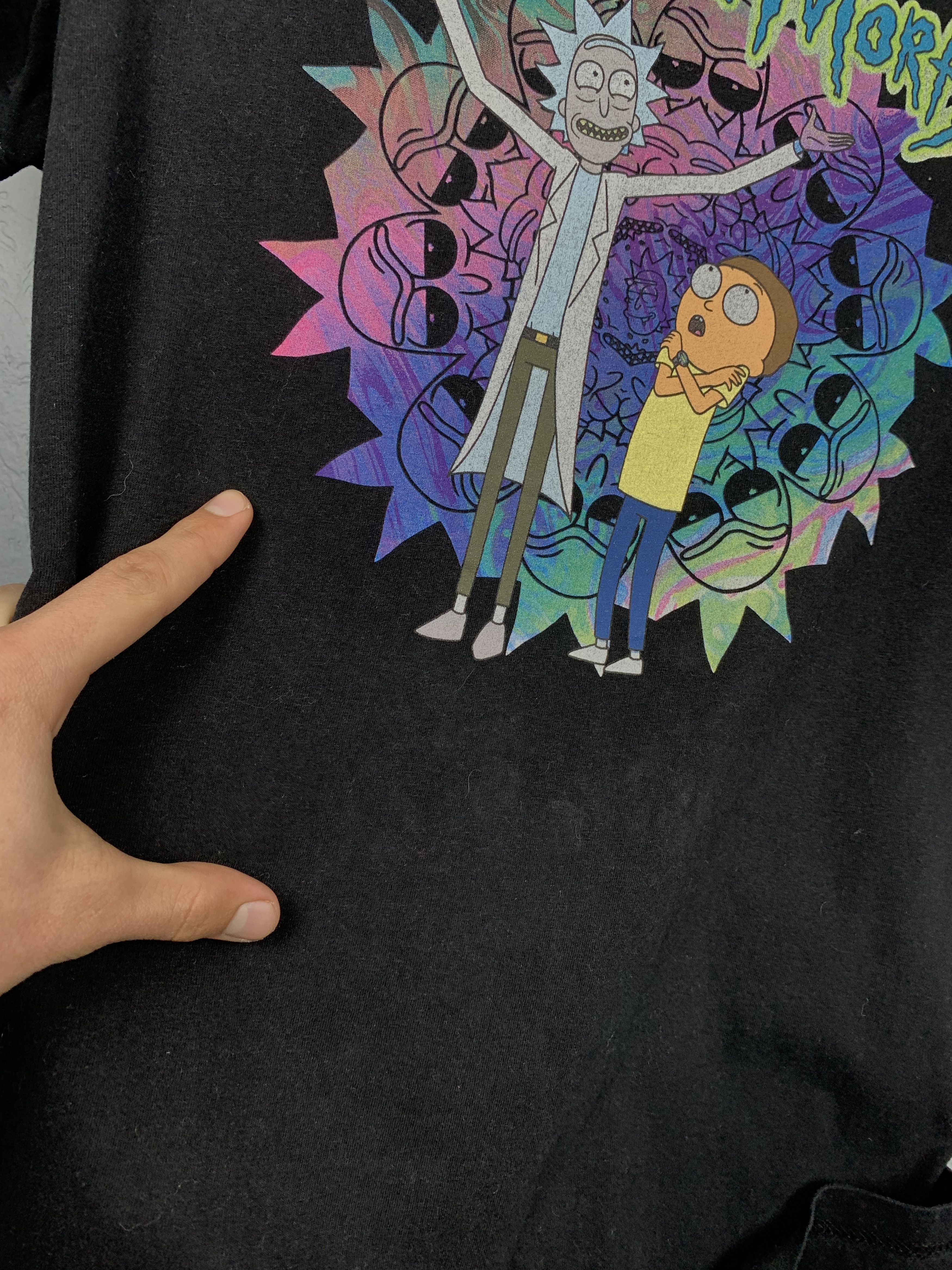 Cartoon Network Rick & Morty Cartoon Network TV Series Adult T-Shirt Tee Size US M / EU 48-50 / 2 - 4 Thumbnail