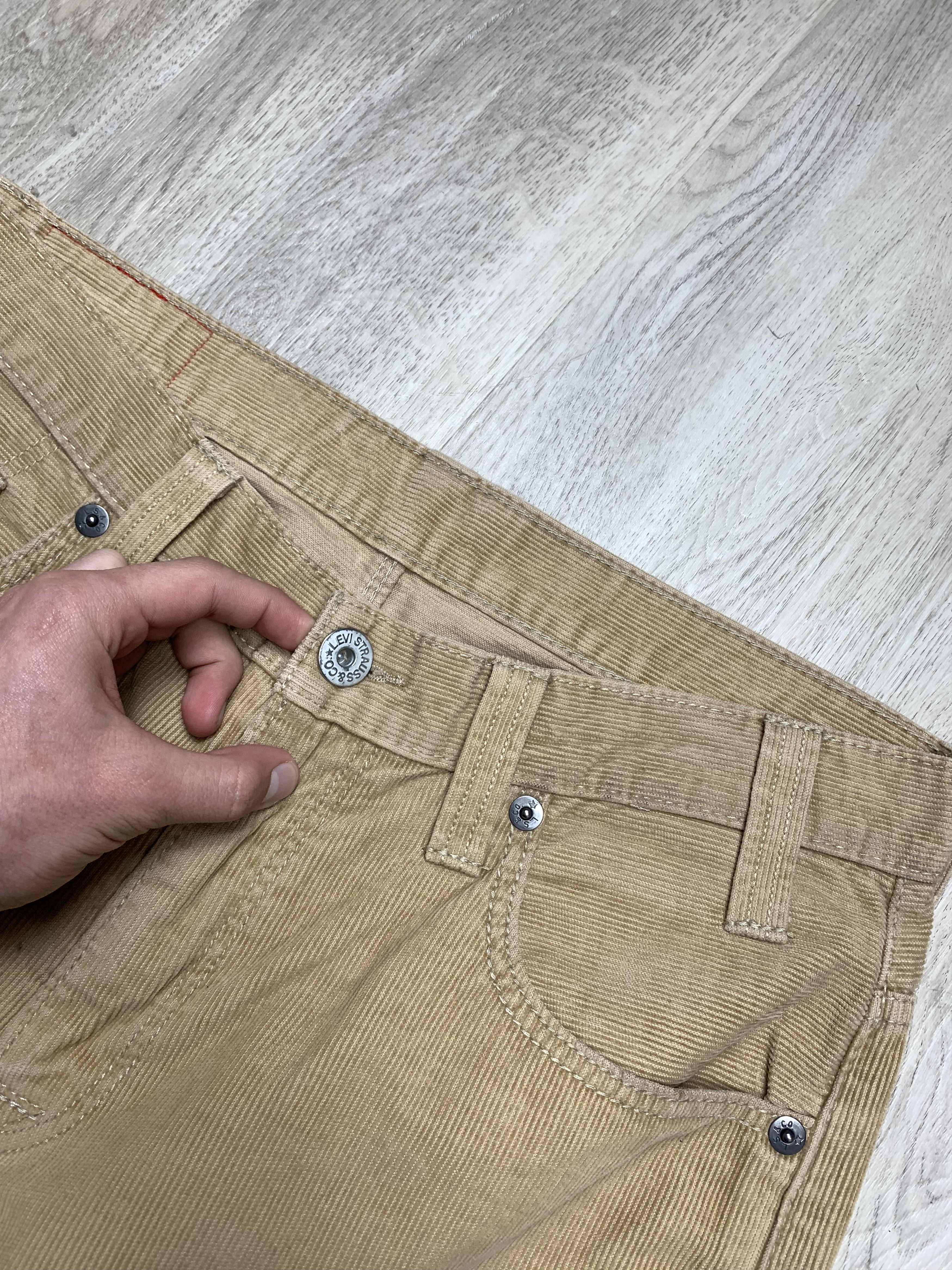Levi's × Levi's Vintage Clothing × Vintage Vintage Levis 504 Corduroy Denim Pants Size US 34 / EU 50 - 7 Thumbnail