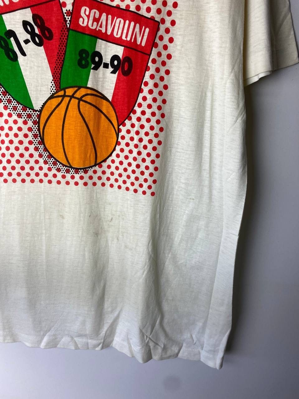 NBA Scavolini 90s NBA vintage t-shirt size XL Size US XL / EU 56 / 4 - 7 Thumbnail