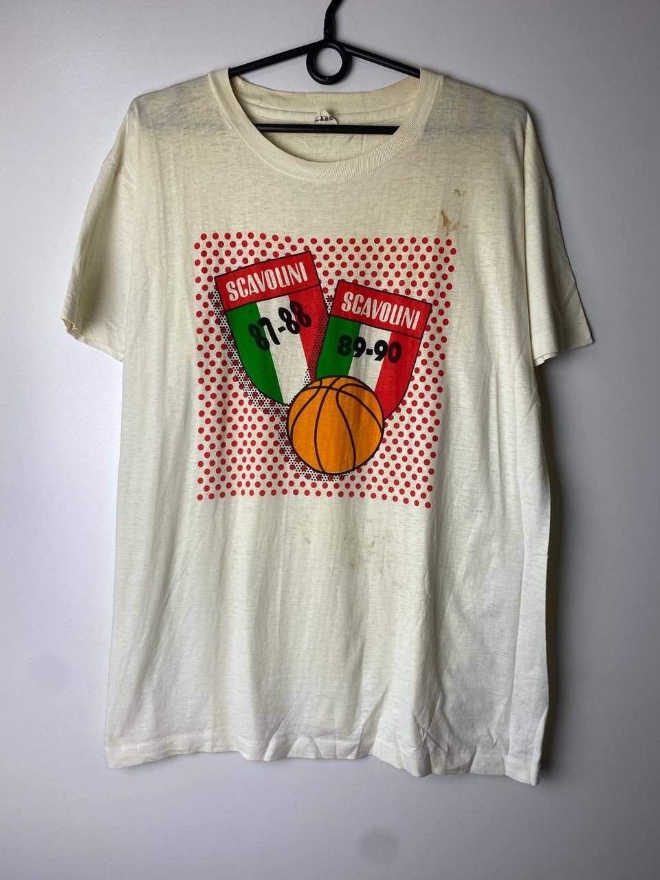 NBA Scavolini 90s NBA vintage t-shirt size XL Size US XL / EU 56 / 4 - 1 Thumbnail