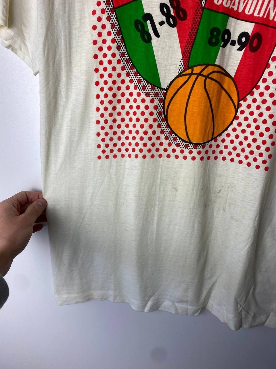 NBA Scavolini 90s NBA vintage t-shirt size XL Size US XL / EU 56 / 4 - 8 Thumbnail