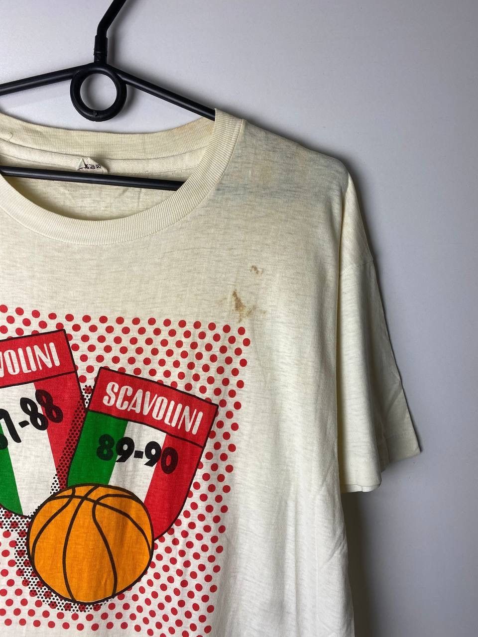 NBA Scavolini 90s NBA vintage t-shirt size XL Size US XL / EU 56 / 4 - 6 Thumbnail
