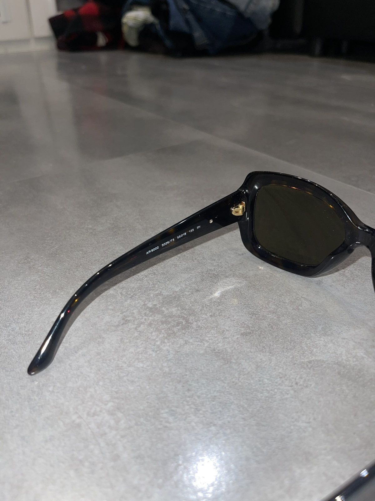 Emporio Armani Giorgio Armani AR8002 5026/73 Black Tiger Camo Sunglasses Size ONE SIZE - 12 Thumbnail