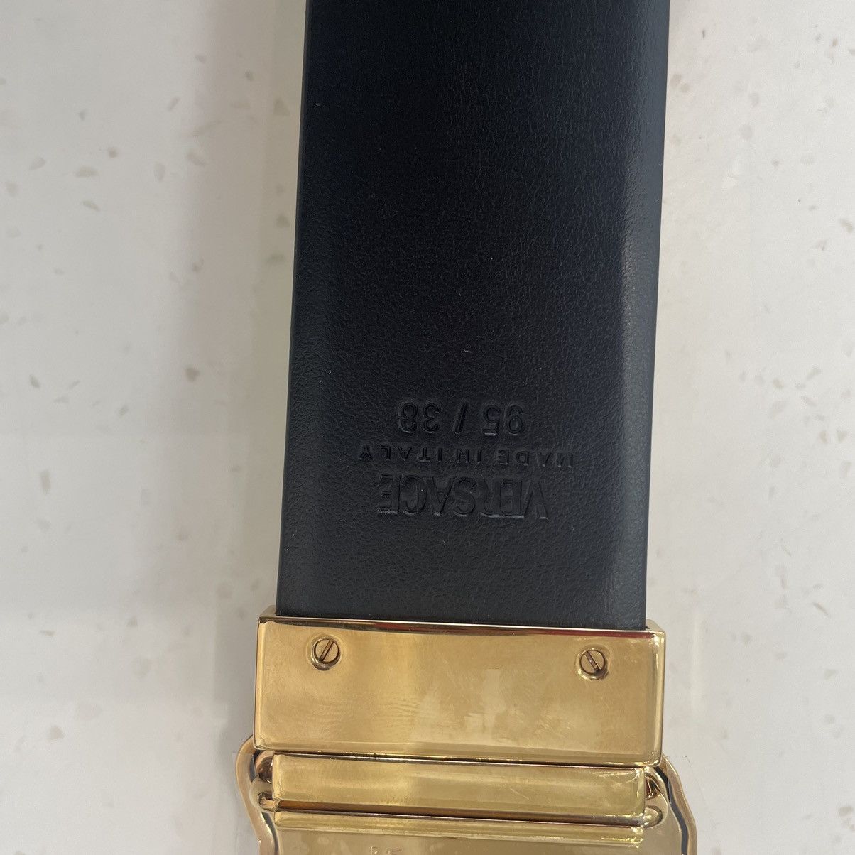 Versace Versace Reversible Calf Print Belt Size 95 Size 32 - 3 Thumbnail