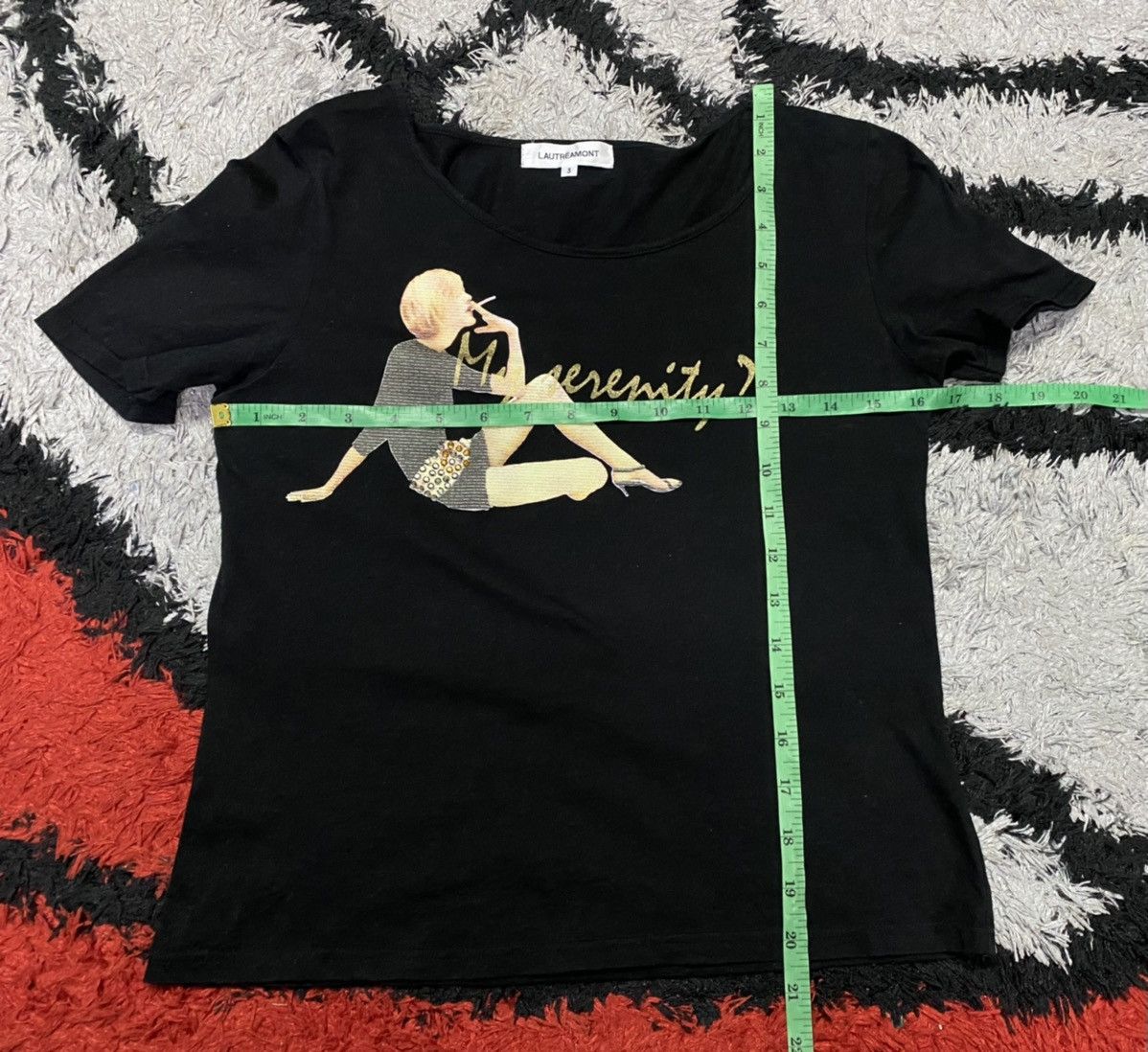 Japanese Brand LAUTREAMONT T-Shirt Size S / US 4 / IT 40 - 6 Thumbnail