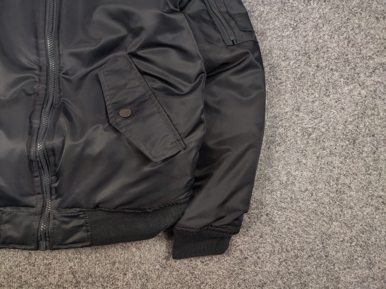 Kangol Kangol Original Logo Dark Gray Bomber Jacket Retro Style Size US S / EU 44-46 / 1 - 11 Thumbnail