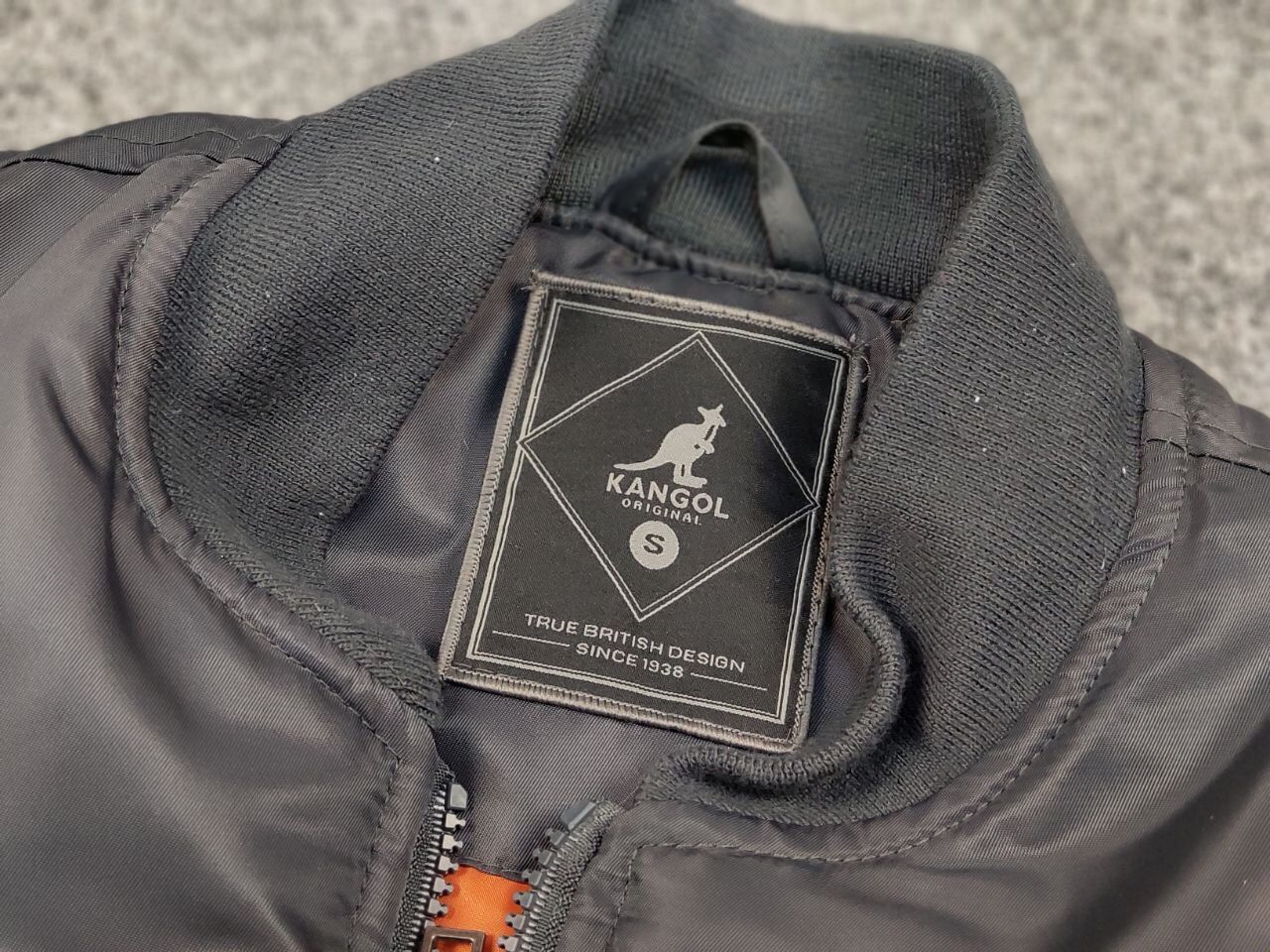 Kangol Kangol Original Logo Dark Gray Bomber Jacket Retro Style Size US S / EU 44-46 / 1 - 20 Thumbnail
