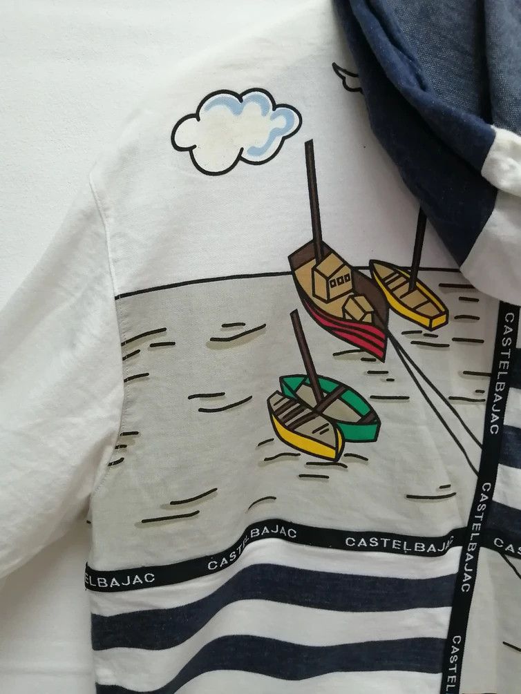 Jean Charles De Castelbajac Vintage CASTELBAJAC Hoodie Size US L / EU 52-54 / 3 - 12 Thumbnail