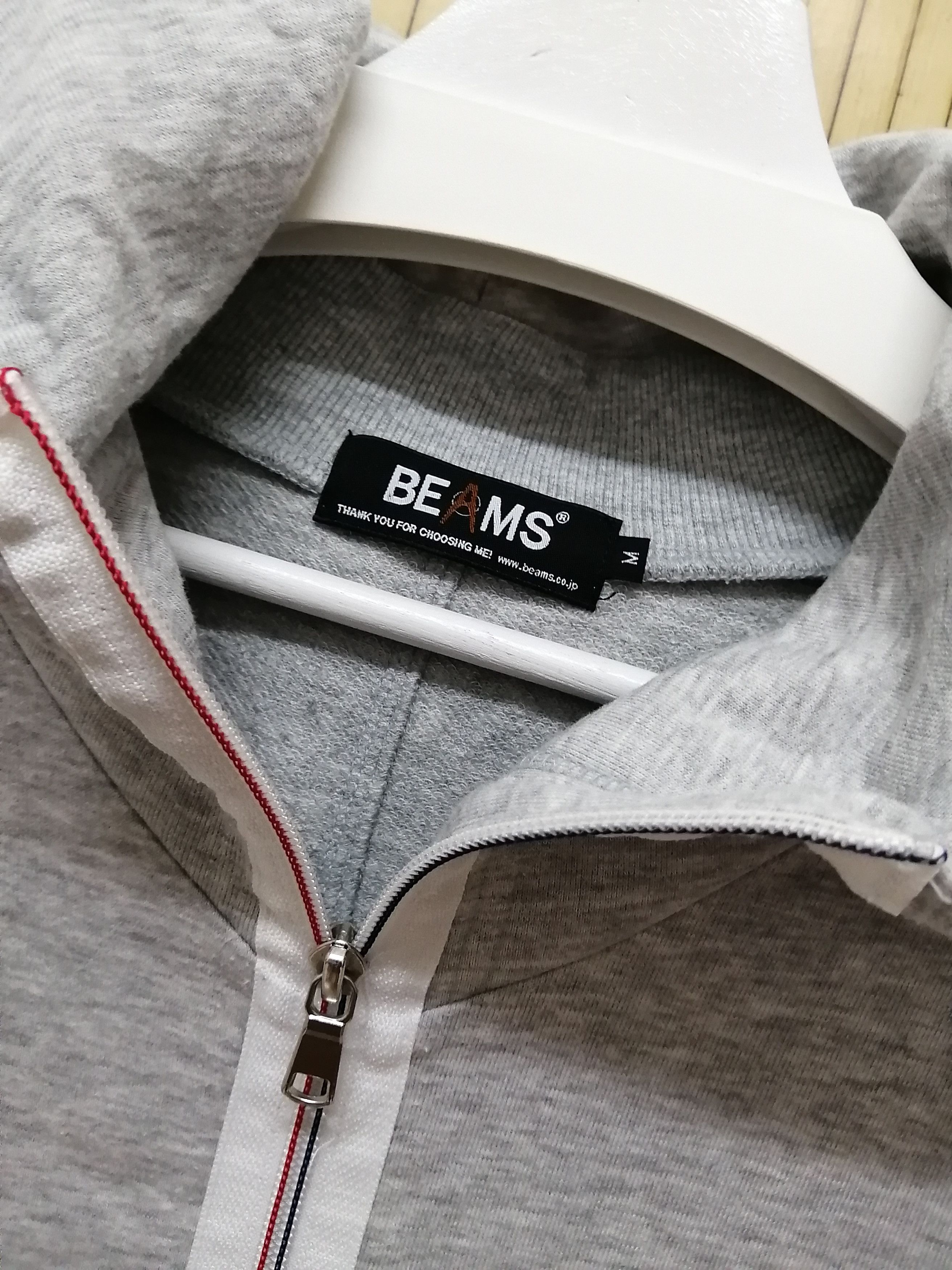 Beams Japan BEAMS Zipper Hoodie Size US M / EU 48-50 / 2 - 7 Thumbnail