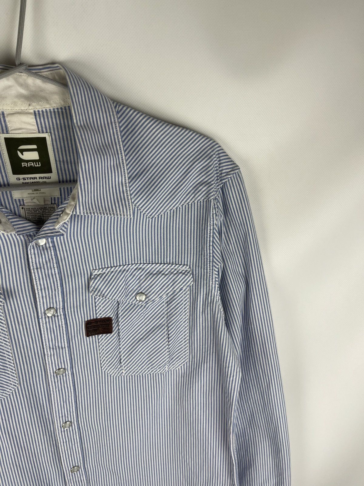 G-Star G-Star Raw Cargo line RCO western Sheffield striped ls shirt Size US L / EU 52-54 / 3 - 12 Thumbnail