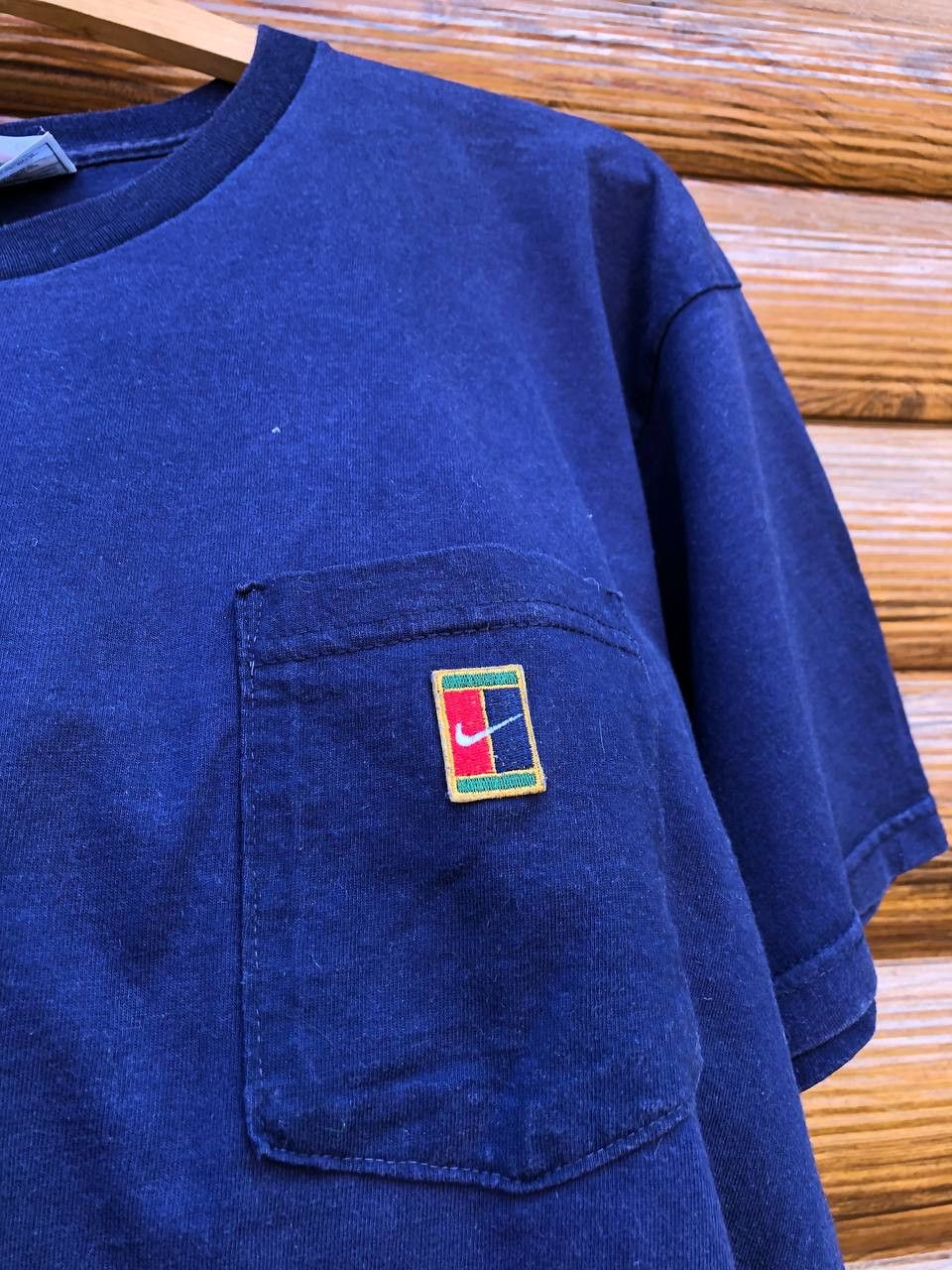 Nike × Vintage Vintage Nike T-shirts / 90's Nike Court Tee Size US L / EU 52-54 / 3 - 5 Thumbnail