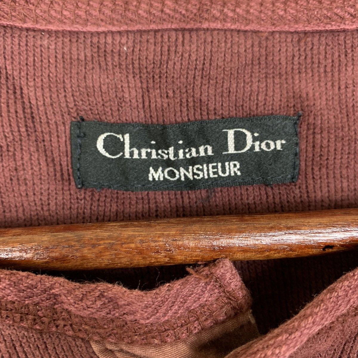 Christian Dior Monsieur × Vintage Christian Dior Monsieur Henley Collar Sweatshirt Size US M / EU 48-50 / 2 - 6 Thumbnail