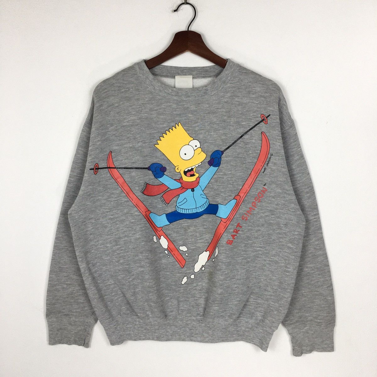 The Simpsons × Vintage 90s Bart Simpson Sweatshirt Size US M / EU 48-50 / 2 - 1 Thumbnail