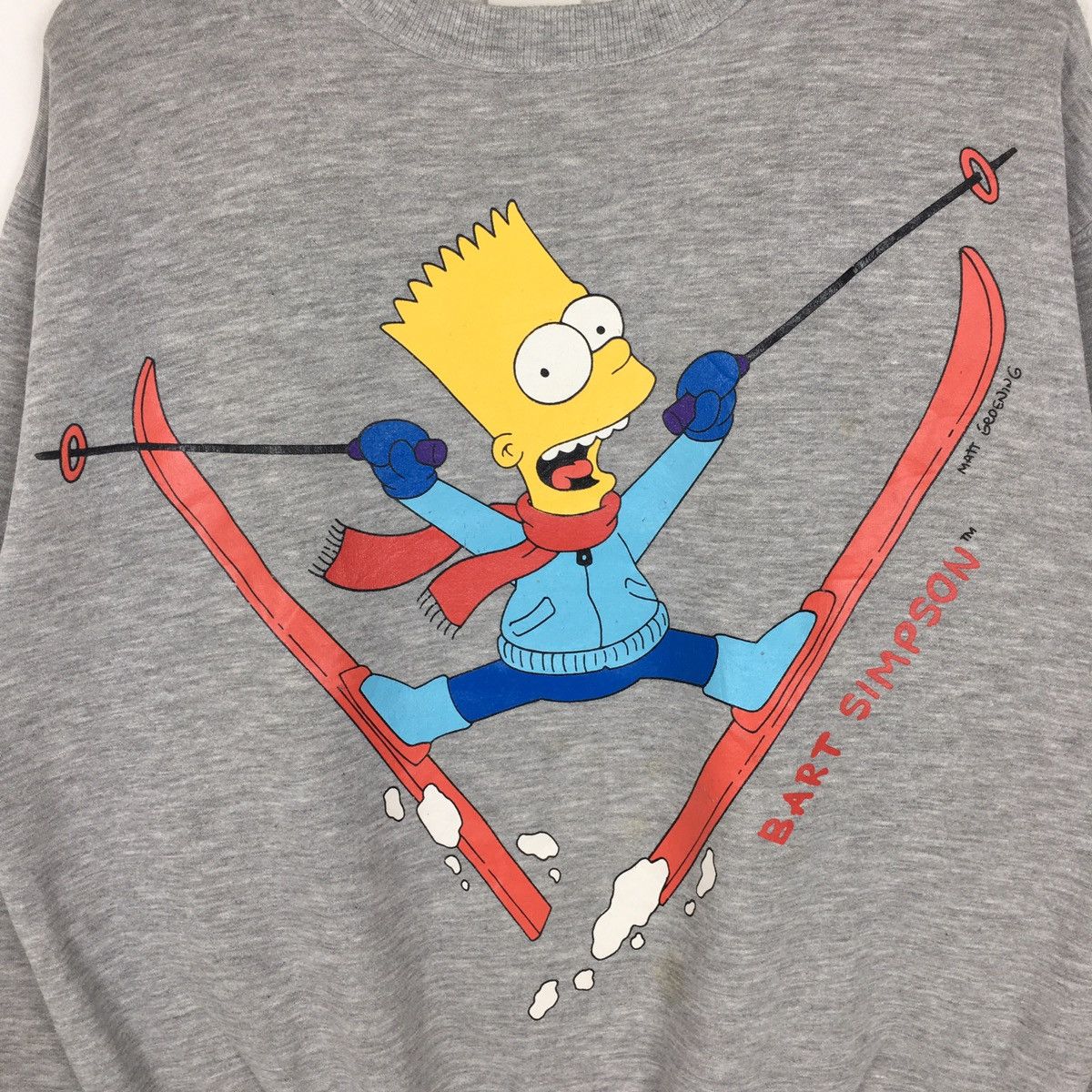 The Simpsons × Vintage 90s Bart Simpson Sweatshirt Size US M / EU 48-50 / 2 - 2 Thumbnail