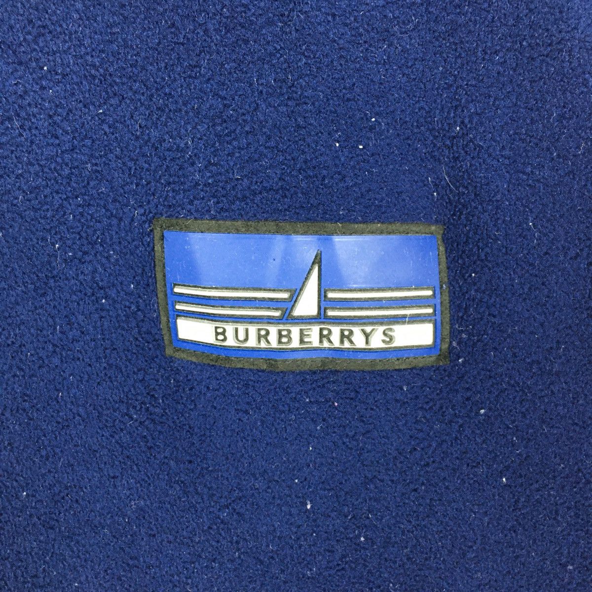 Burberry Vintage Burberry’s Fleece Half Zip Jacket Size US L / EU 52-54 / 3 - 3 Thumbnail
