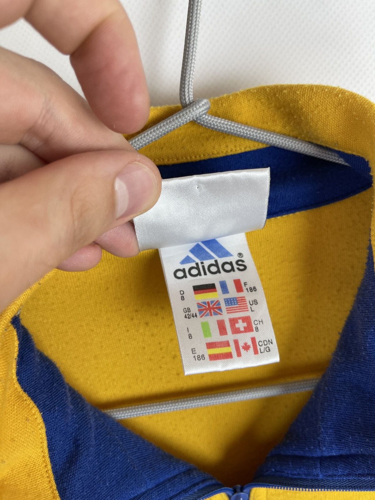 Adidas Adidas vintage 90s anorak style pullover center logo Size US L / EU 52-54 / 3 - 11 Thumbnail