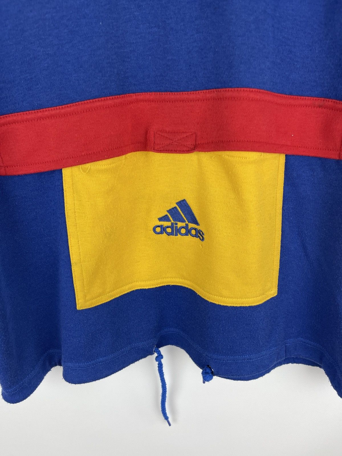 Adidas Adidas vintage 90s anorak style pullover center logo Size US L / EU 52-54 / 3 - 4 Thumbnail