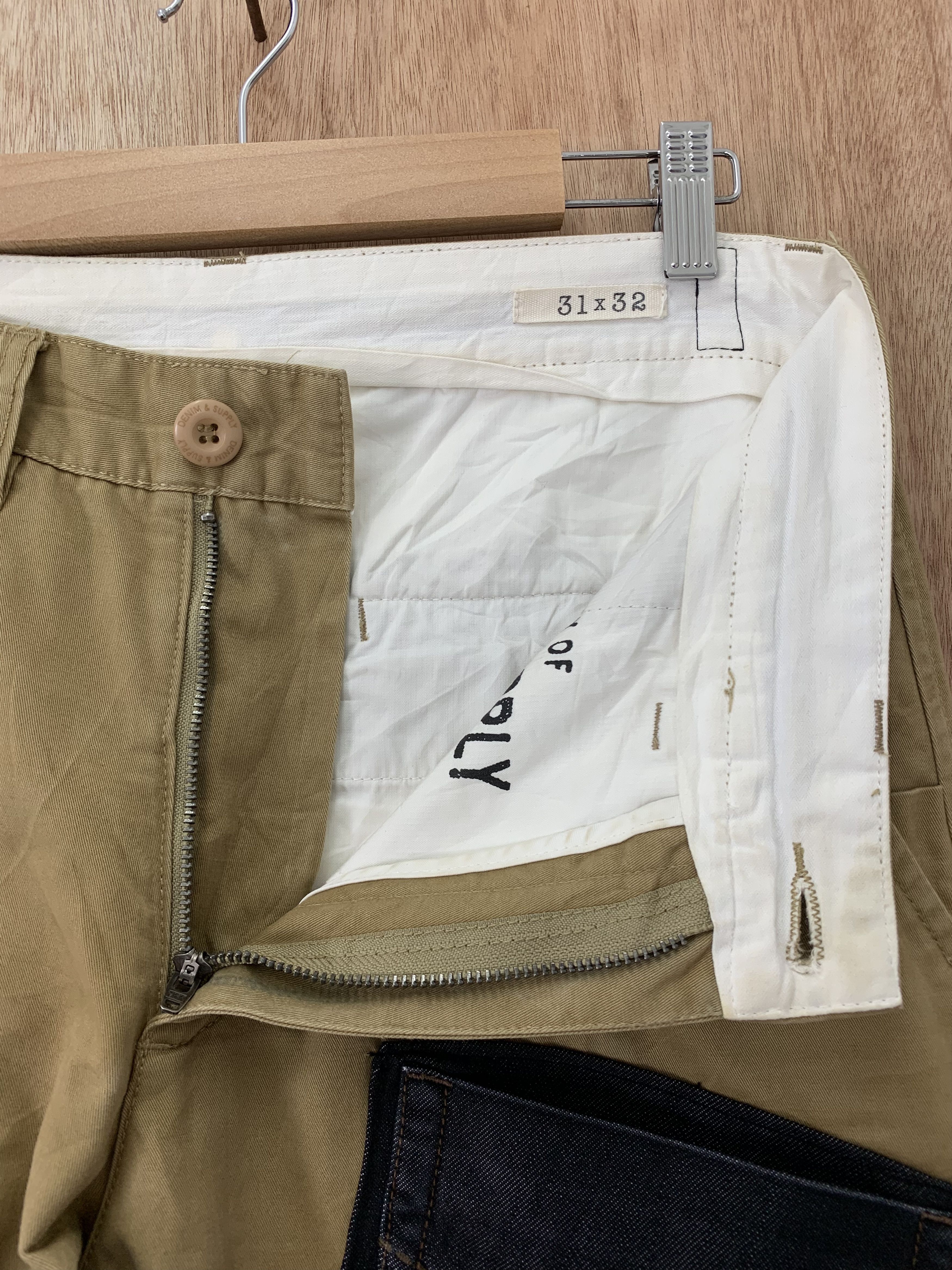 Denim & Supply Ralph Lauren Reconstructed Cargo Pants Multipocket Ralph Lauren Bondage Size US 31 - 10 Thumbnail
