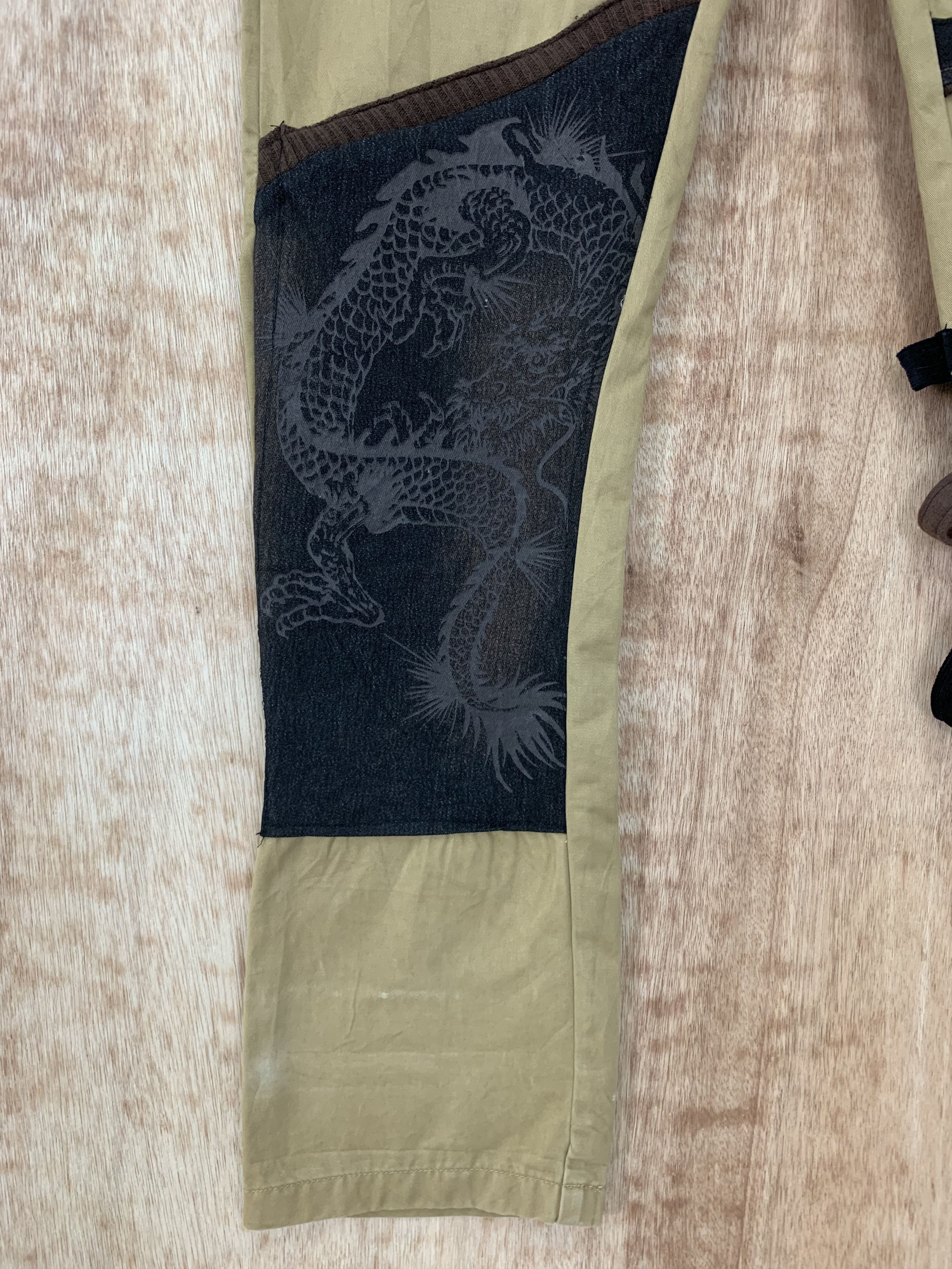 Denim & Supply Ralph Lauren Reconstructed Cargo Pants Multipocket Ralph Lauren Bondage Size US 31 - 5 Thumbnail