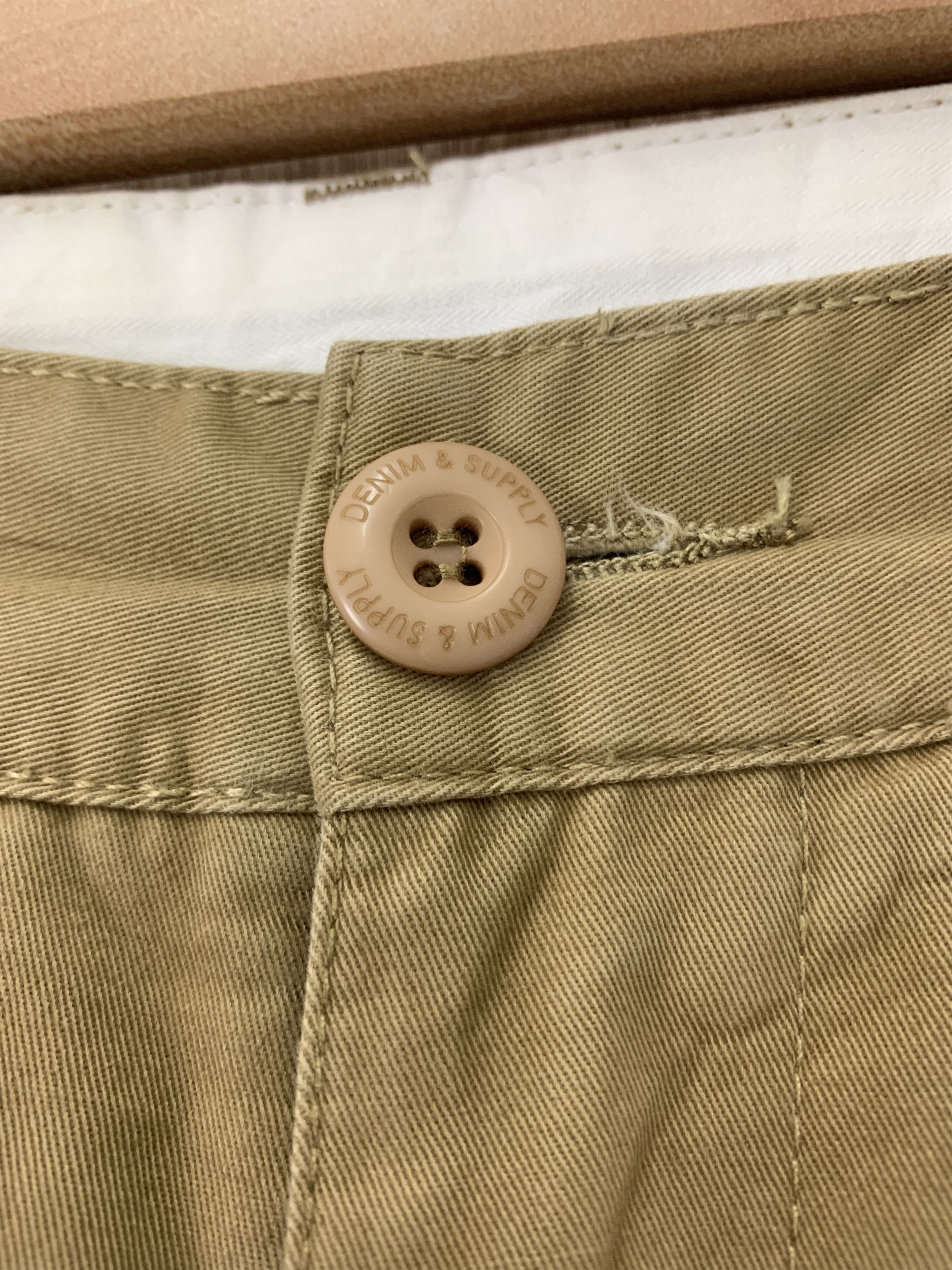 Denim & Supply Ralph Lauren Reconstructed Cargo Pants Multipocket Ralph Lauren Bondage Size US 31 - 8 Thumbnail