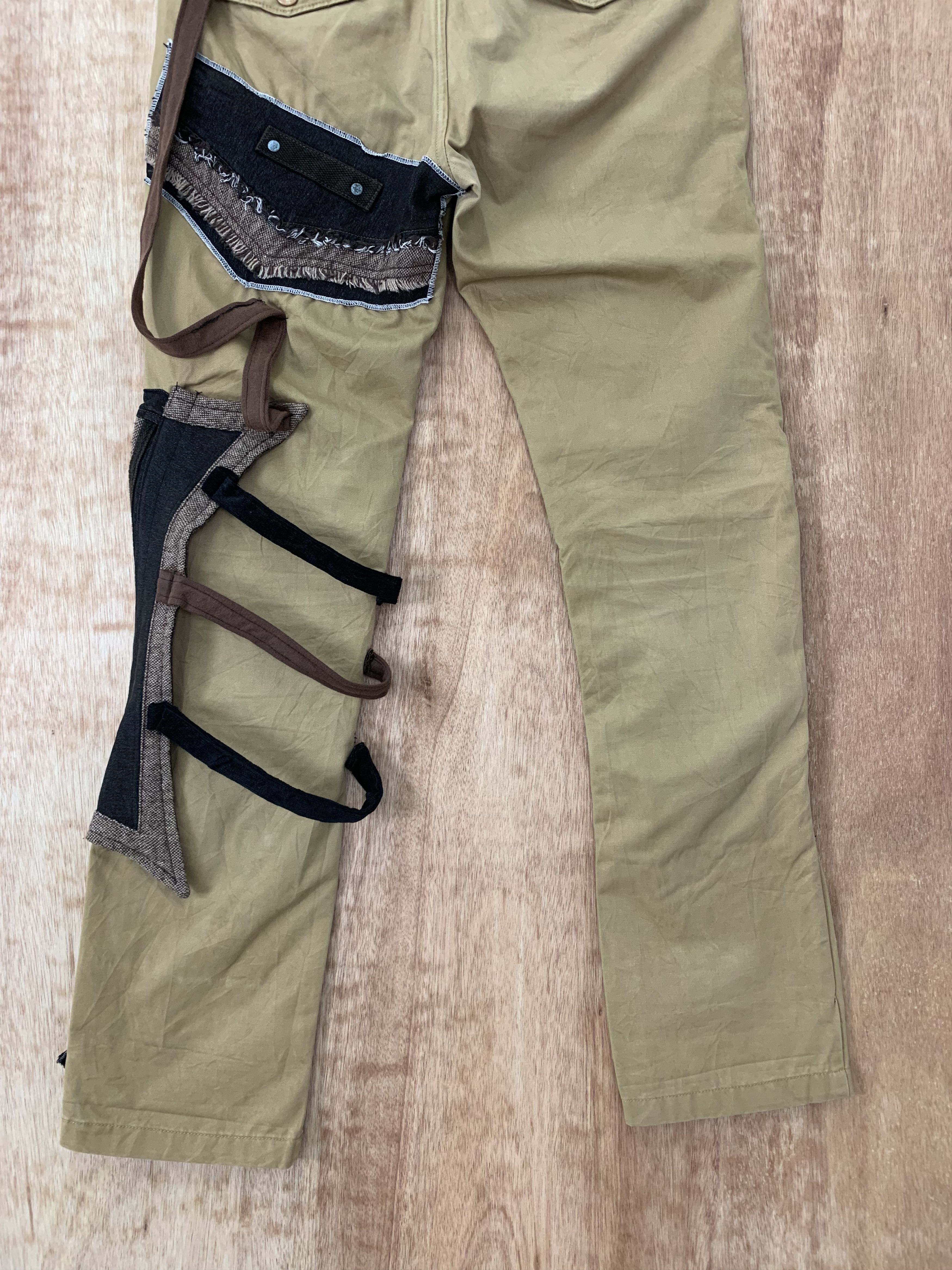 Denim & Supply Ralph Lauren Reconstructed Cargo Pants Multipocket Ralph Lauren Bondage Size US 31 - 13 Thumbnail