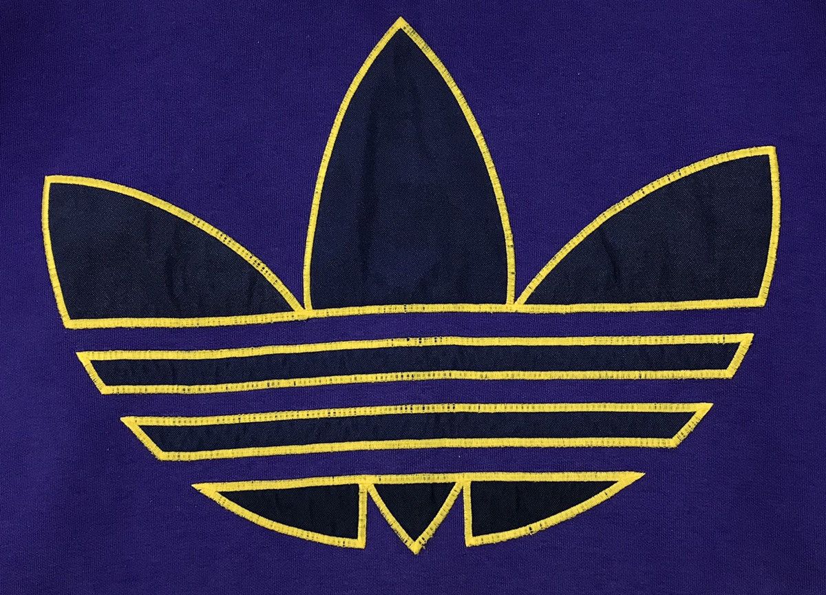 Adidas Vintage 90s Adidas Swearshirt Streetwear. Size US L / EU 52-54 / 3 - 7 Thumbnail